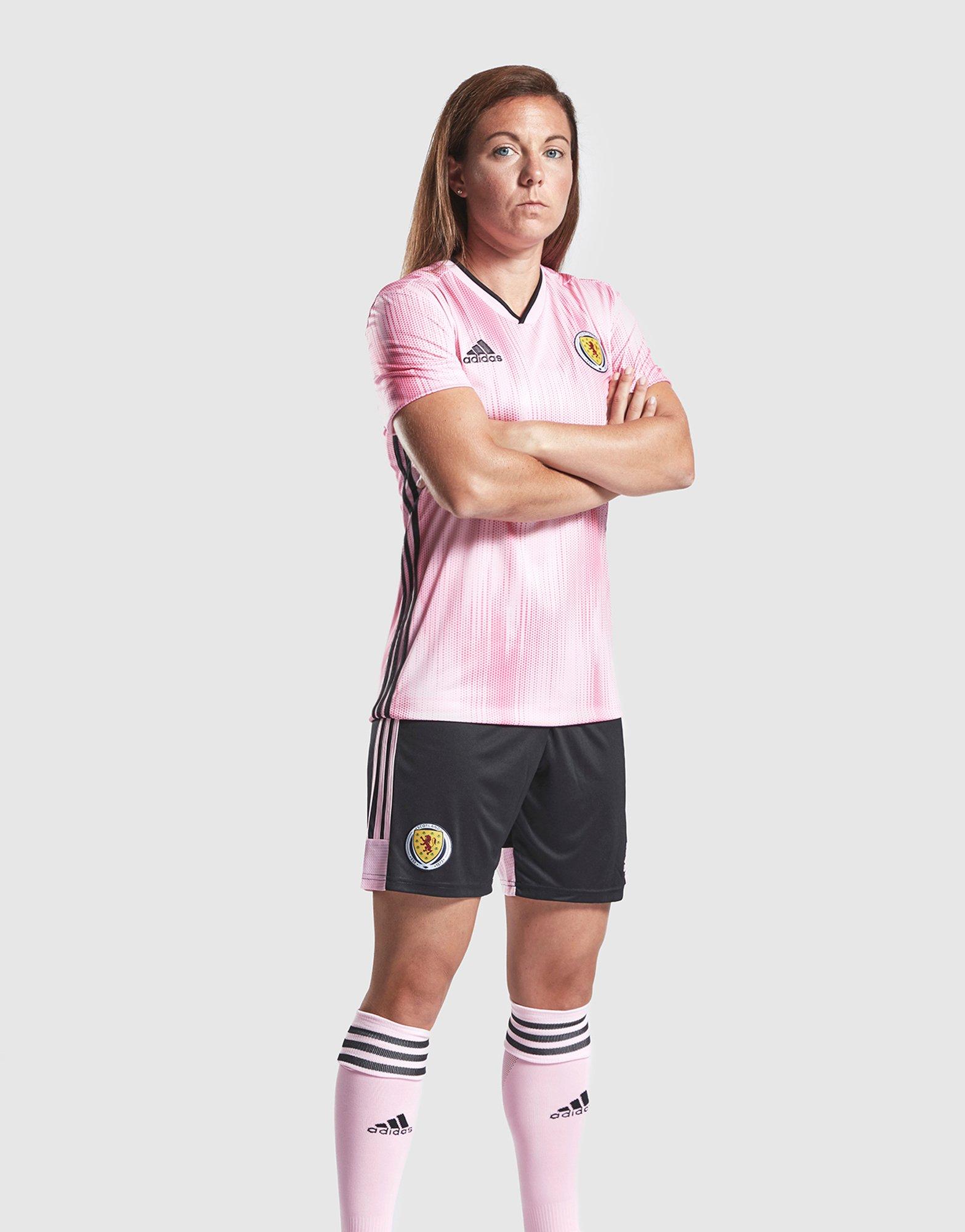 adidas pink football shirt