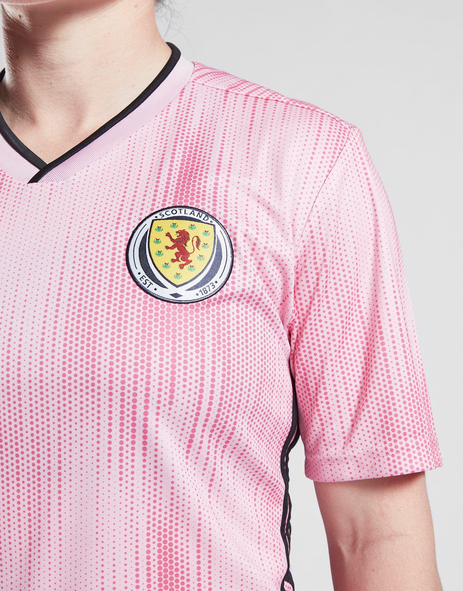 pink adidas football kit