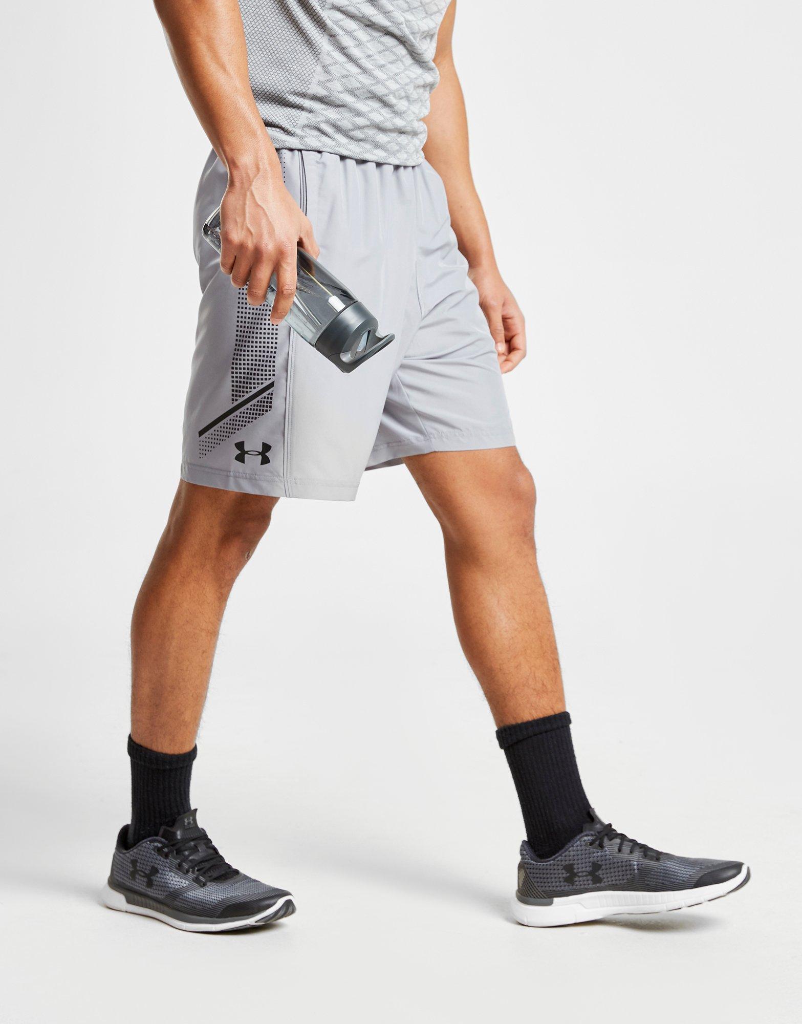 under armour men's woven graphic shorts