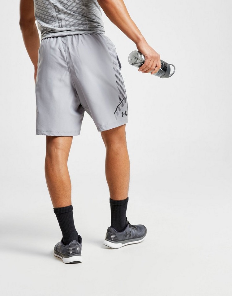 under armour woven graphic shorts mens