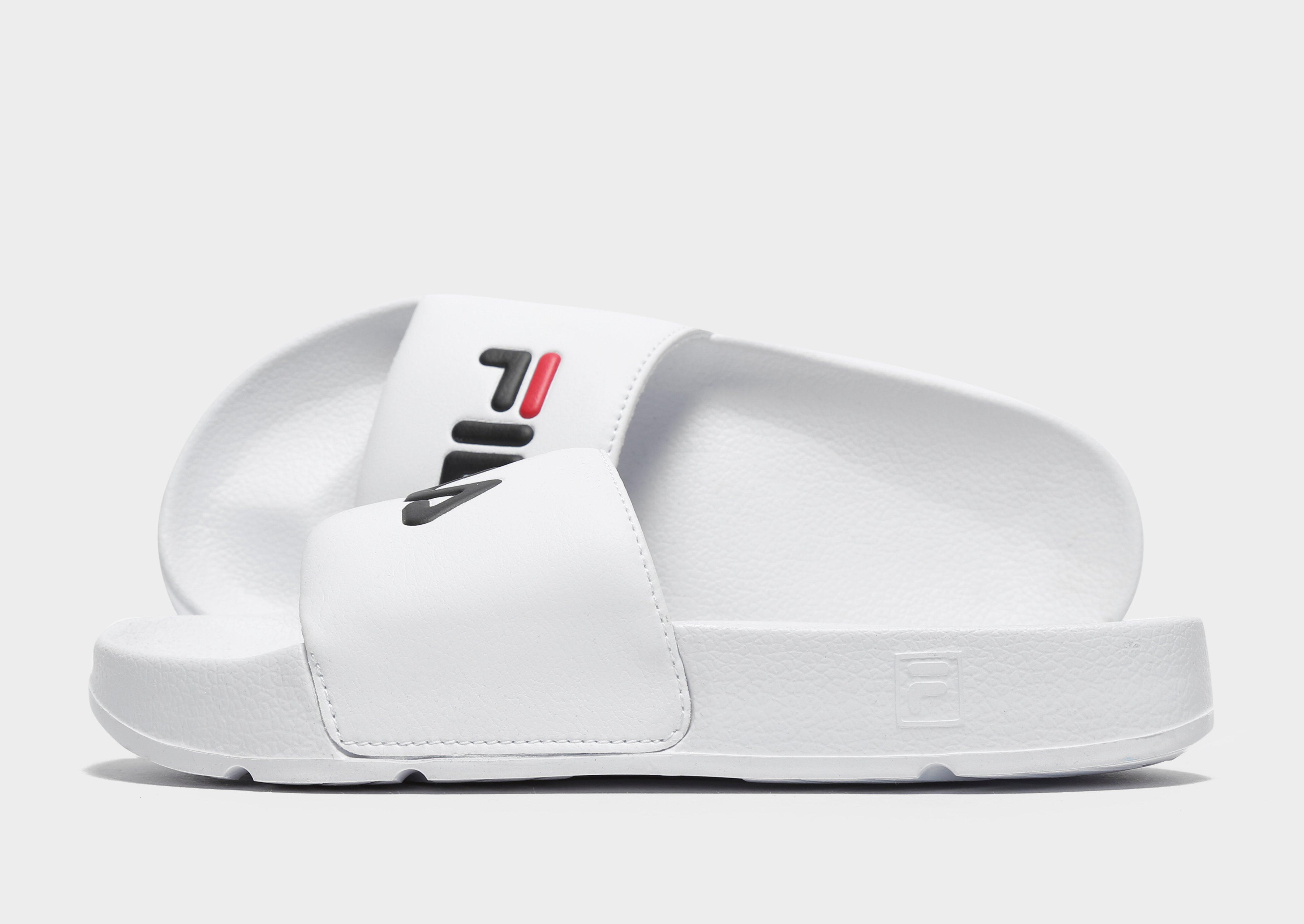claquette fila blanche femme