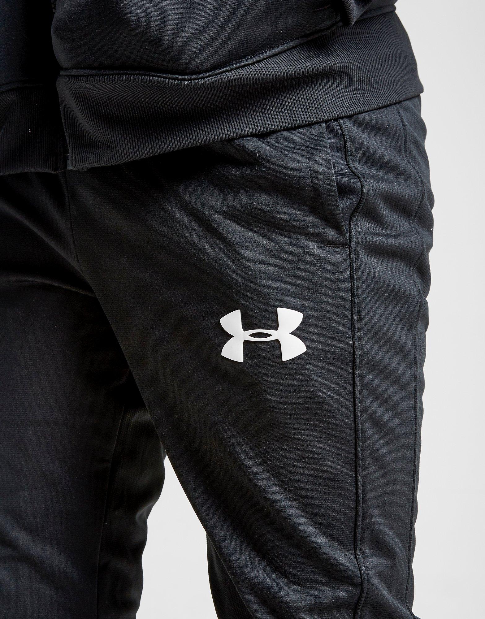 under armour black tracksuit