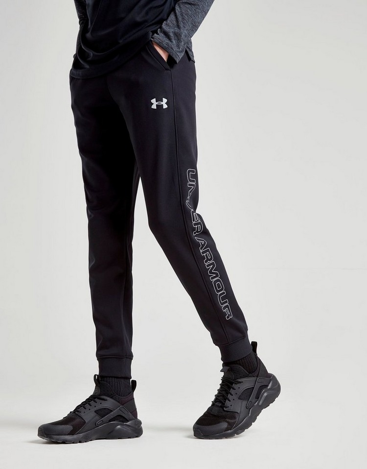 Buy Black Under Armour Fleece Poly Joggers Junior JD Sports JD