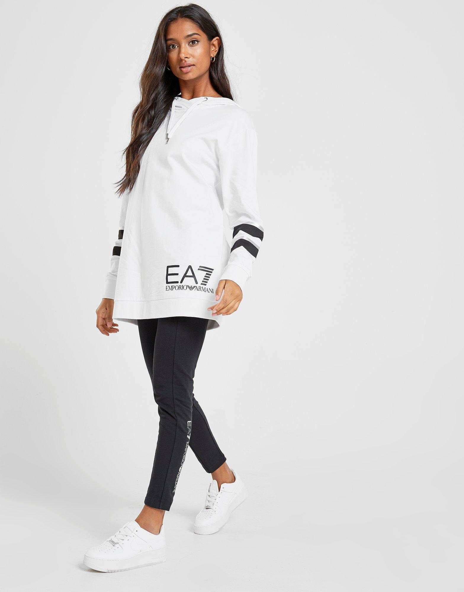 Emporio armani ea7 longline best sale hooded tracksuit