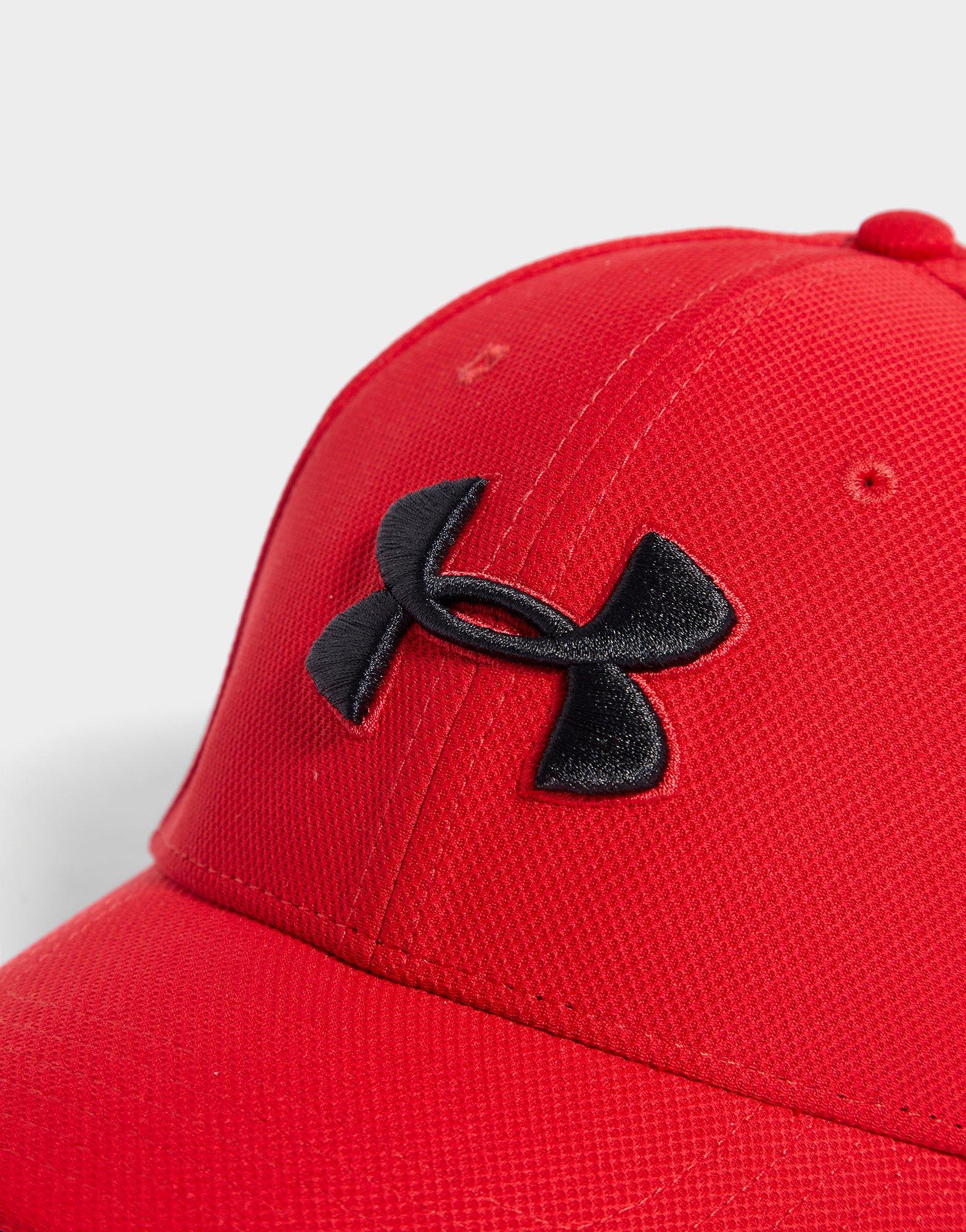 Buy UNDER ARMOUR Men Red Blitzing 3.0 Cap - Caps for Men 9324997