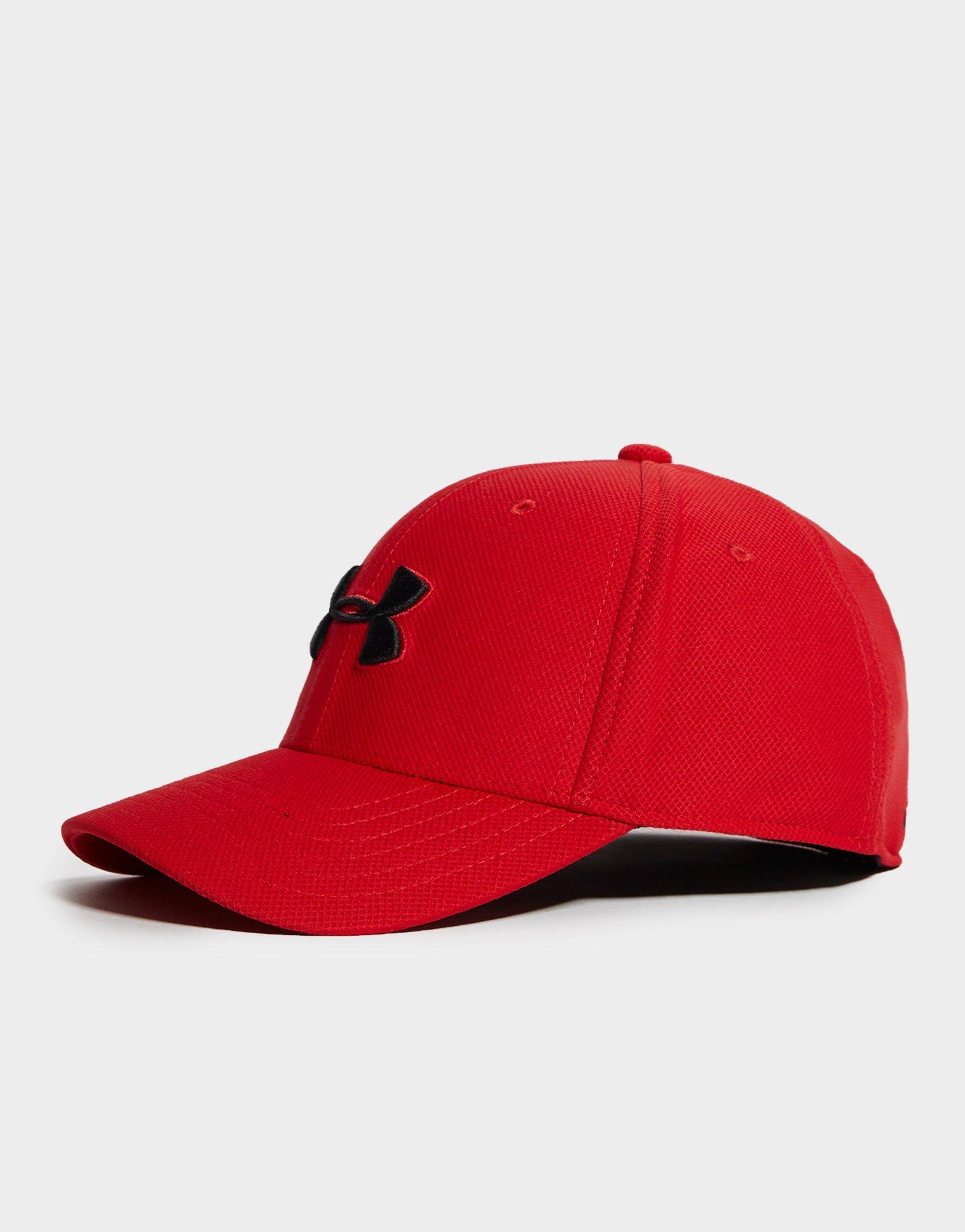 under armour hat red