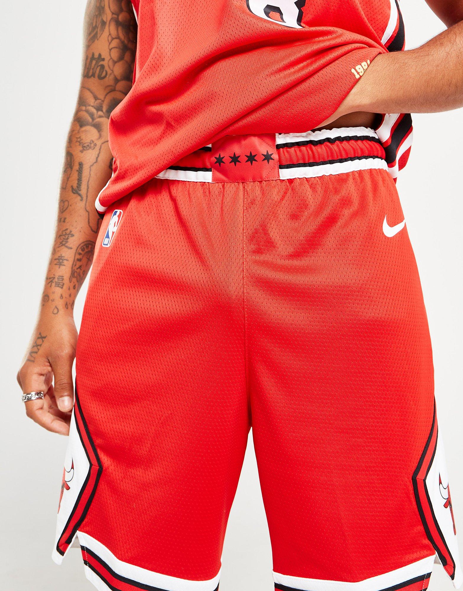 Nike Chicago Bulls Icon Edition Authentic Men's Nba Shorts in Red