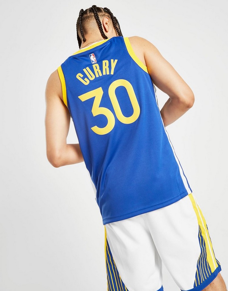 Buy Blue Nike NBA Golden State Warriors Swingman Curry 30 Jersey | JD ...