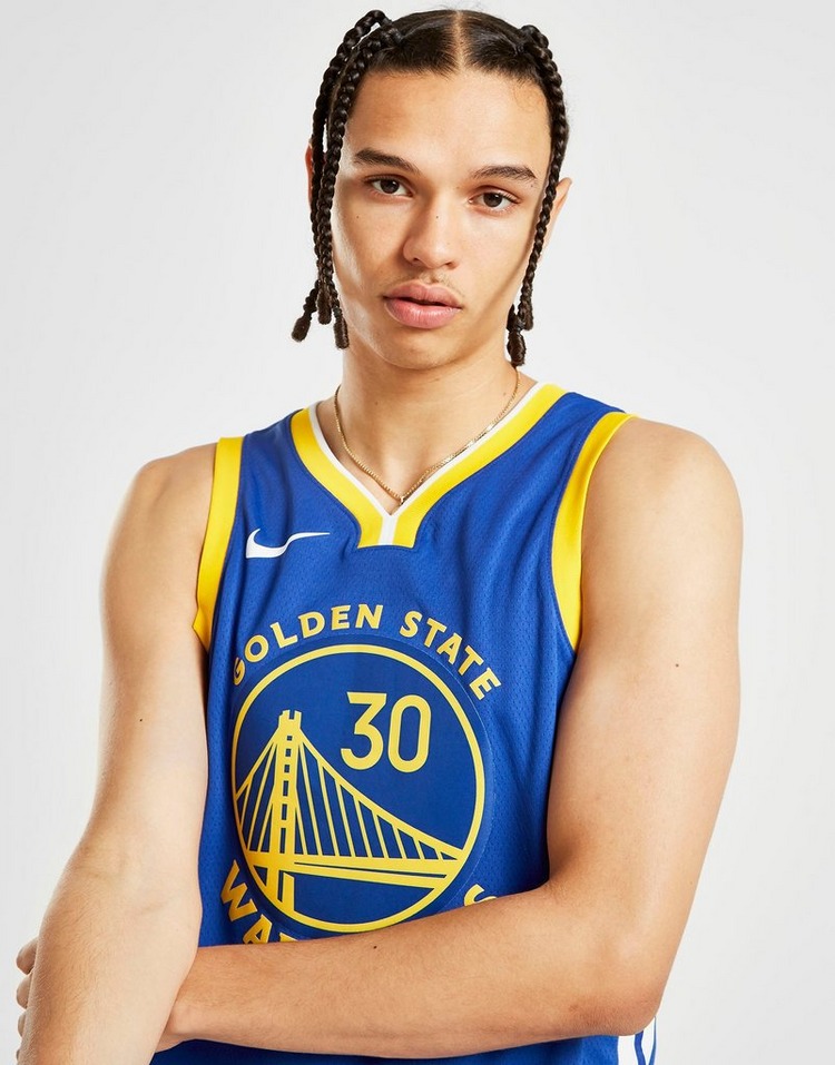 Buy Blue Nike NBA Golden State Warriors Swingman Curry 30 Jersey | JD ...