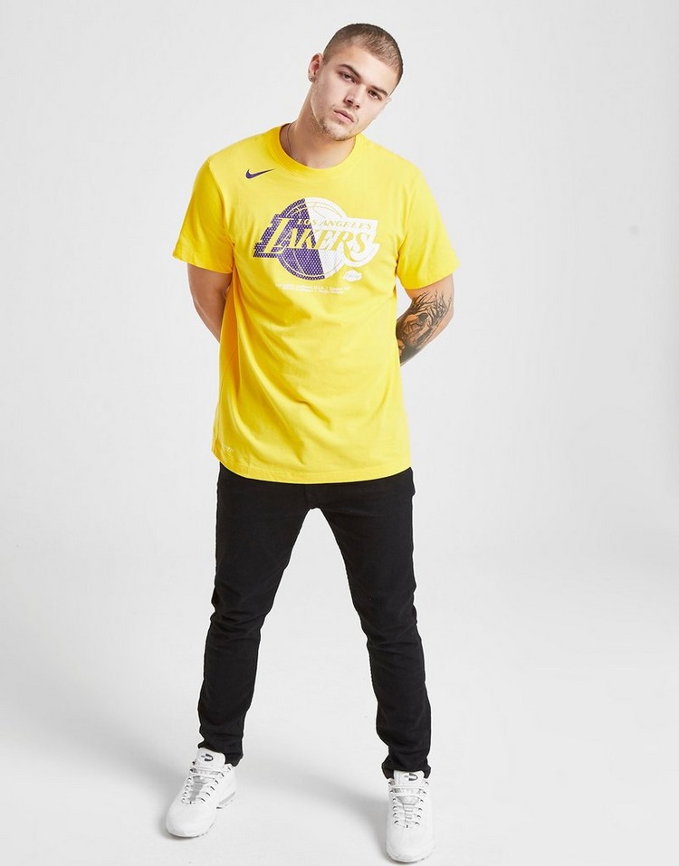 Nike NBA Los Angeles Lakers Short Sleeve T-Shirt