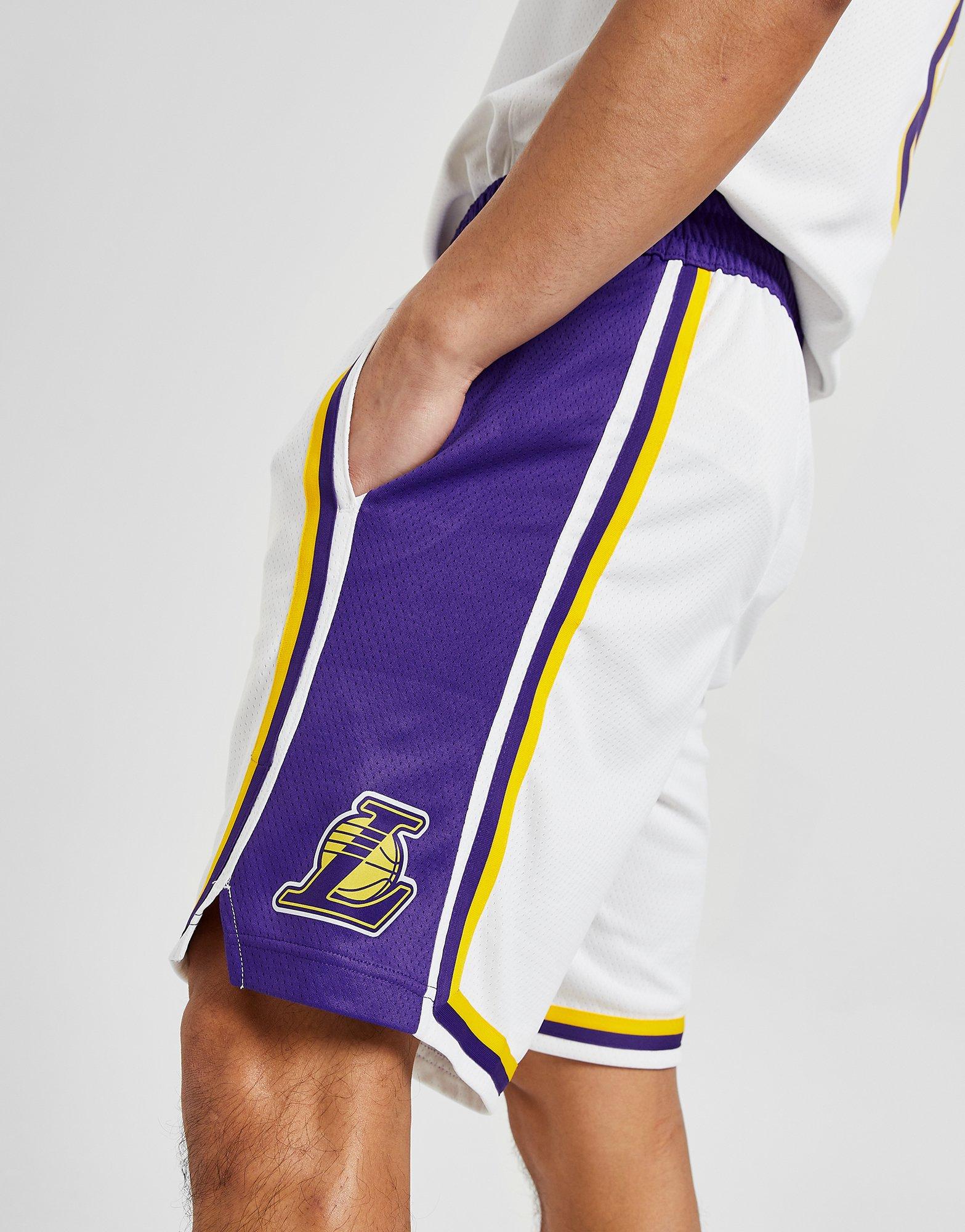 Los Angeles Lakers Nike Association Swingman Short - Mens