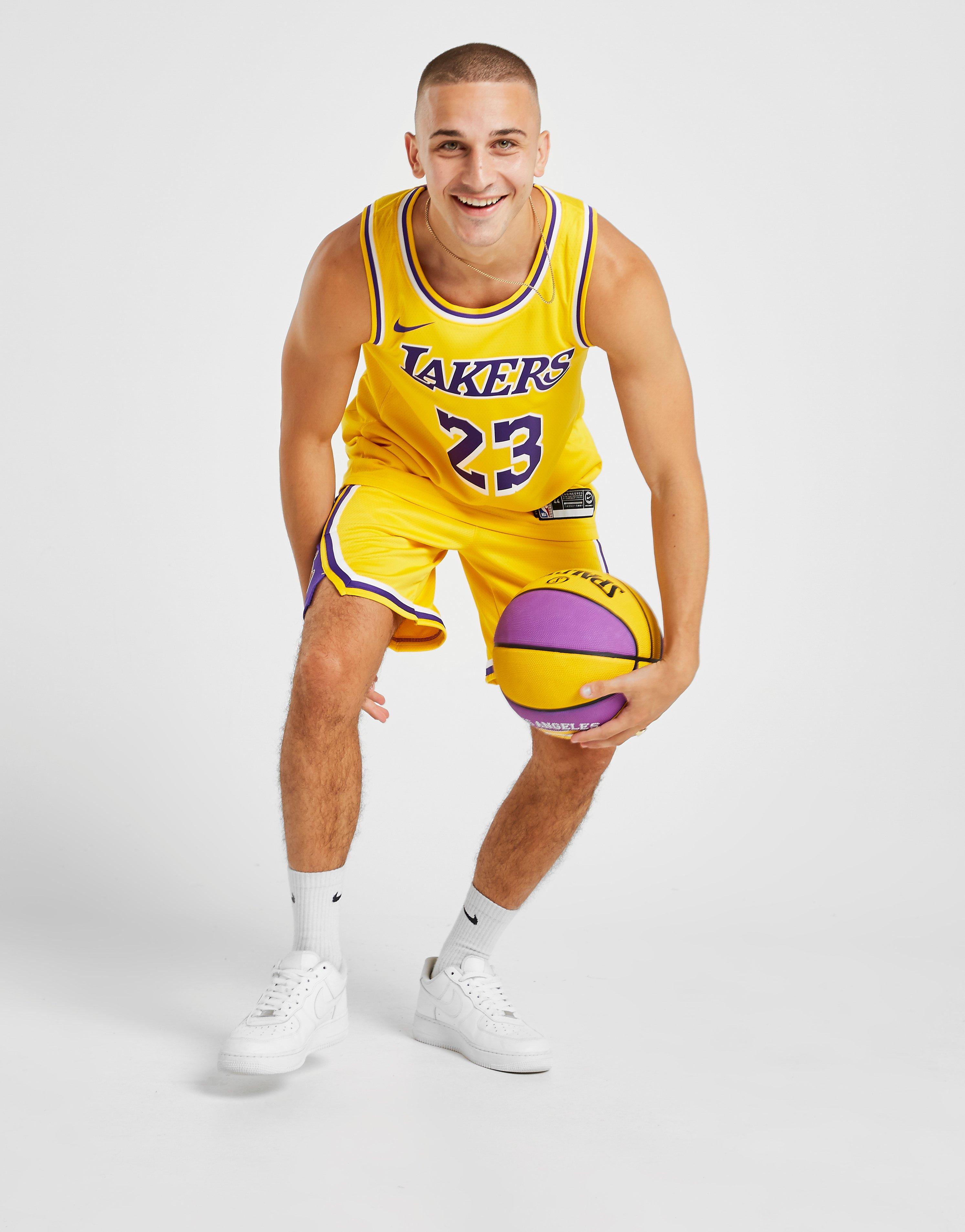 Nike NBA Los Angeles Lakers Swingman Shorts Heren