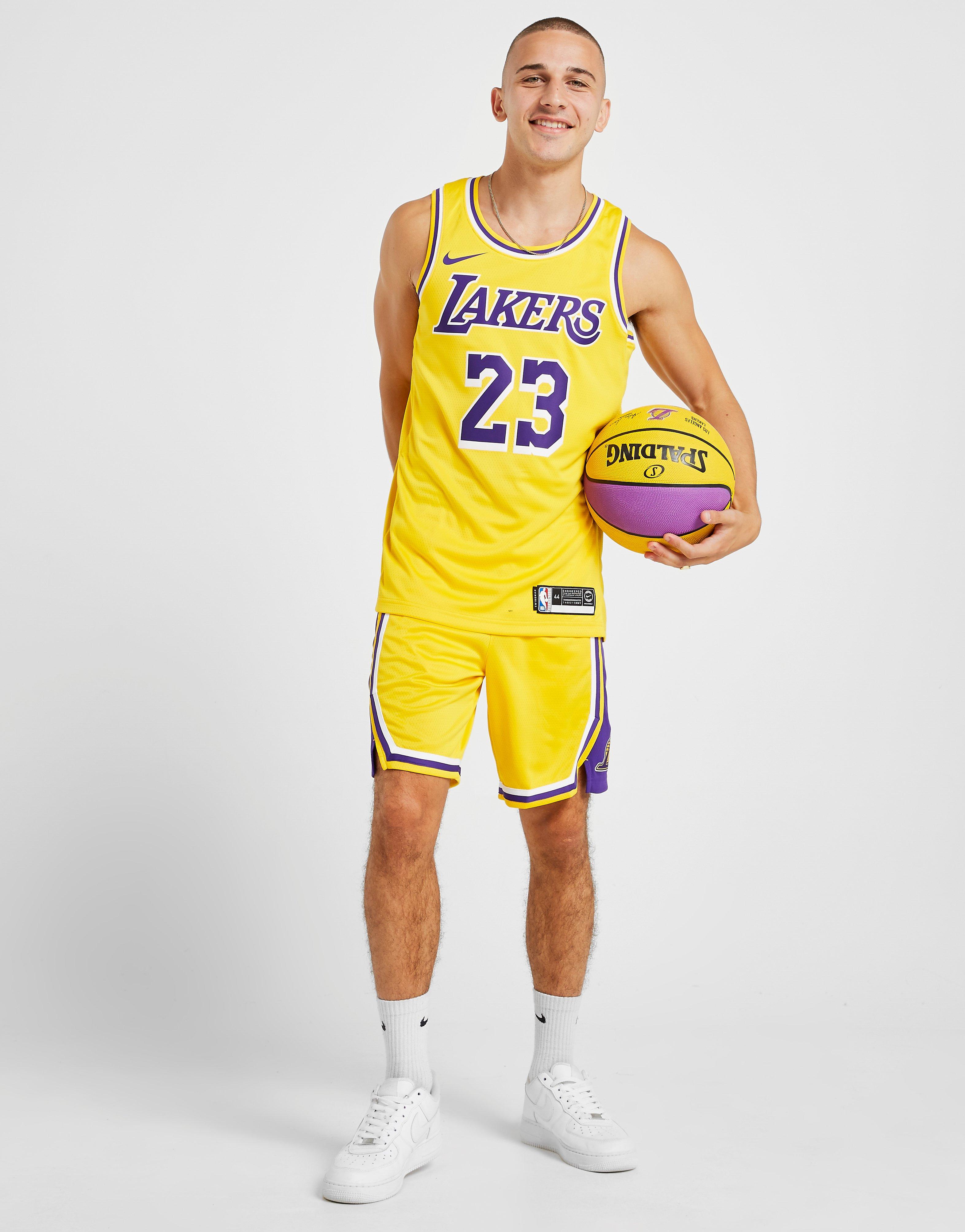 Nike NBA Los Angeles Lakers Swingman Shorts