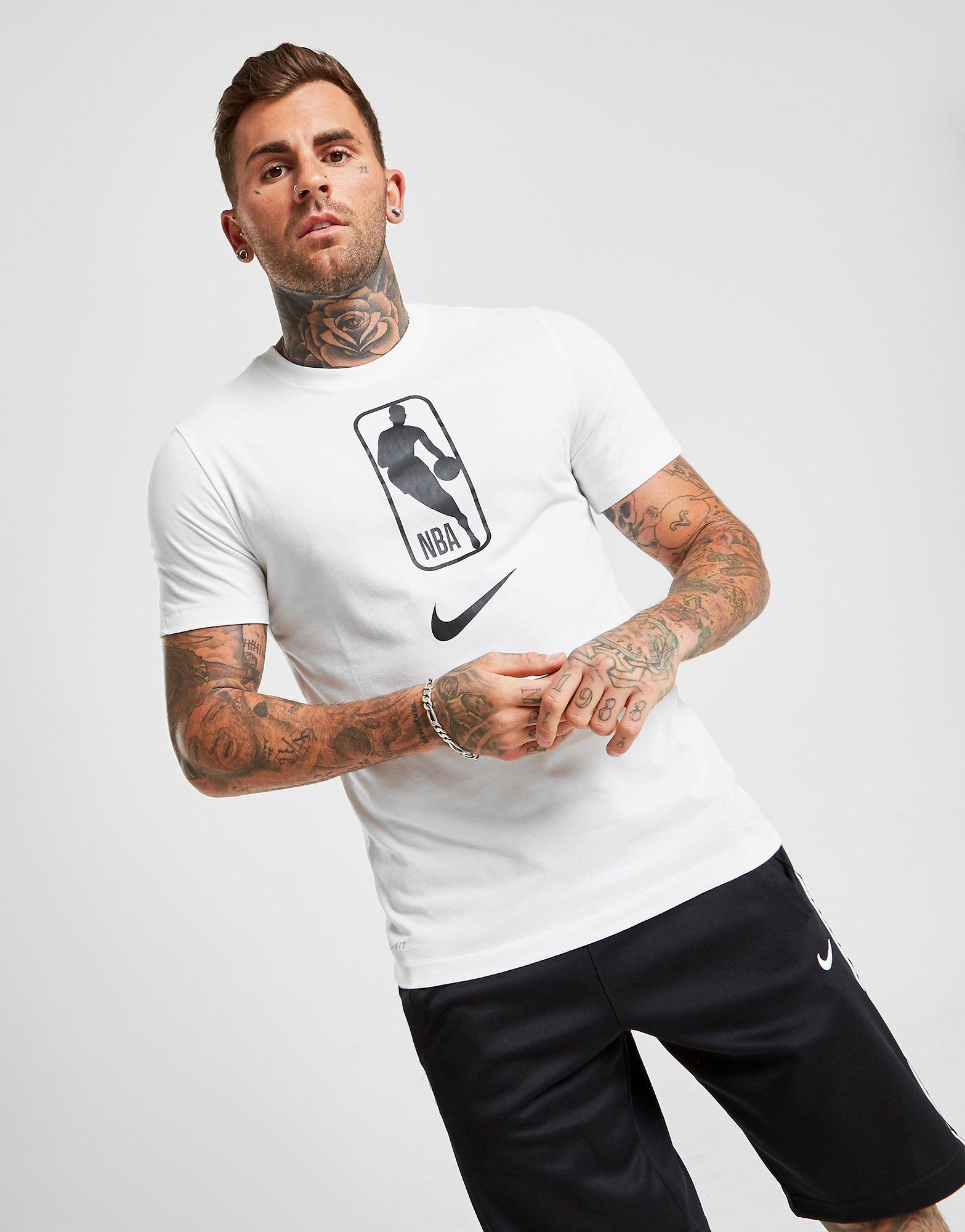 White Nike NBA T-Shirt  JD Sports Global - JD Sports Global