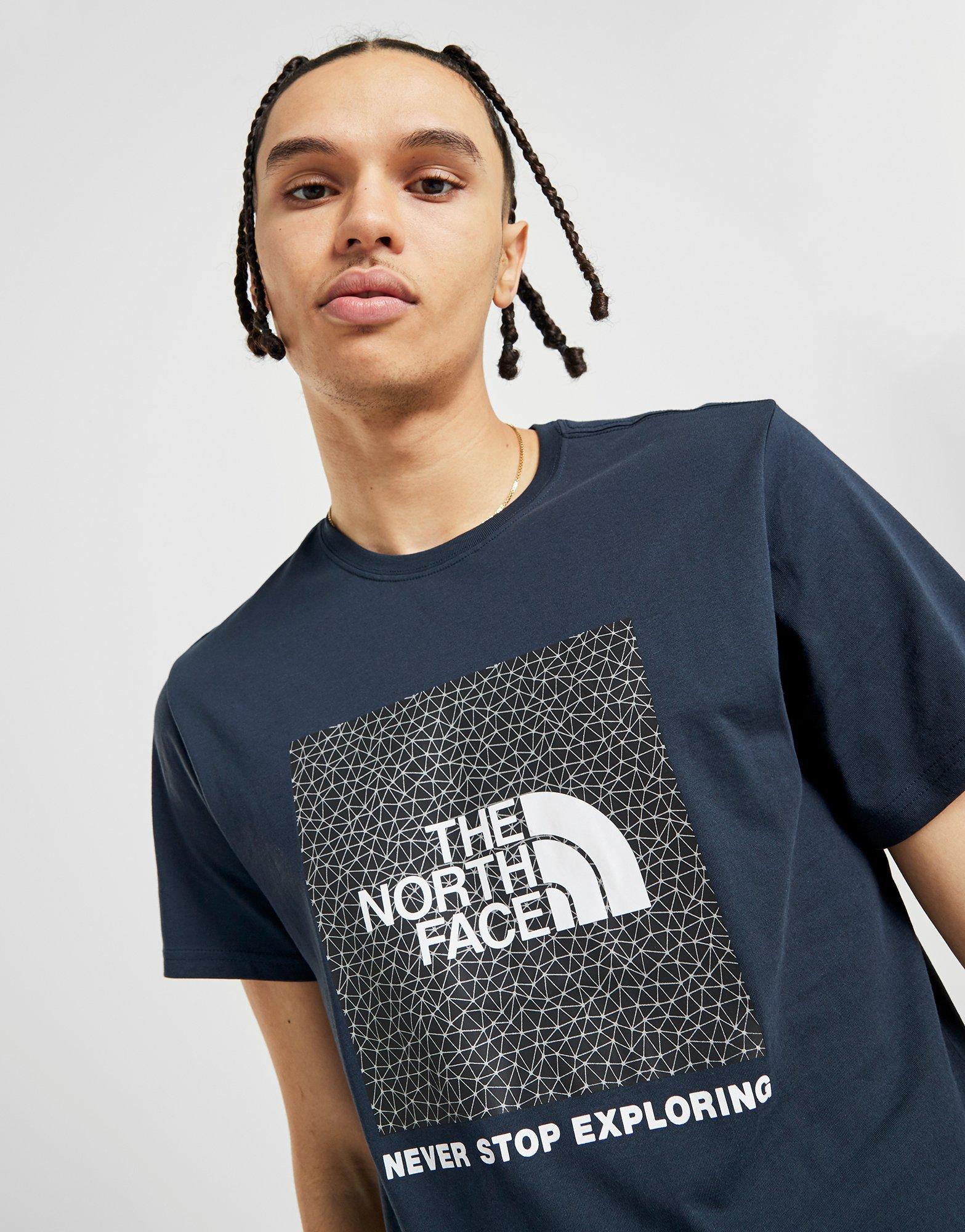 the north face reflective t shirt