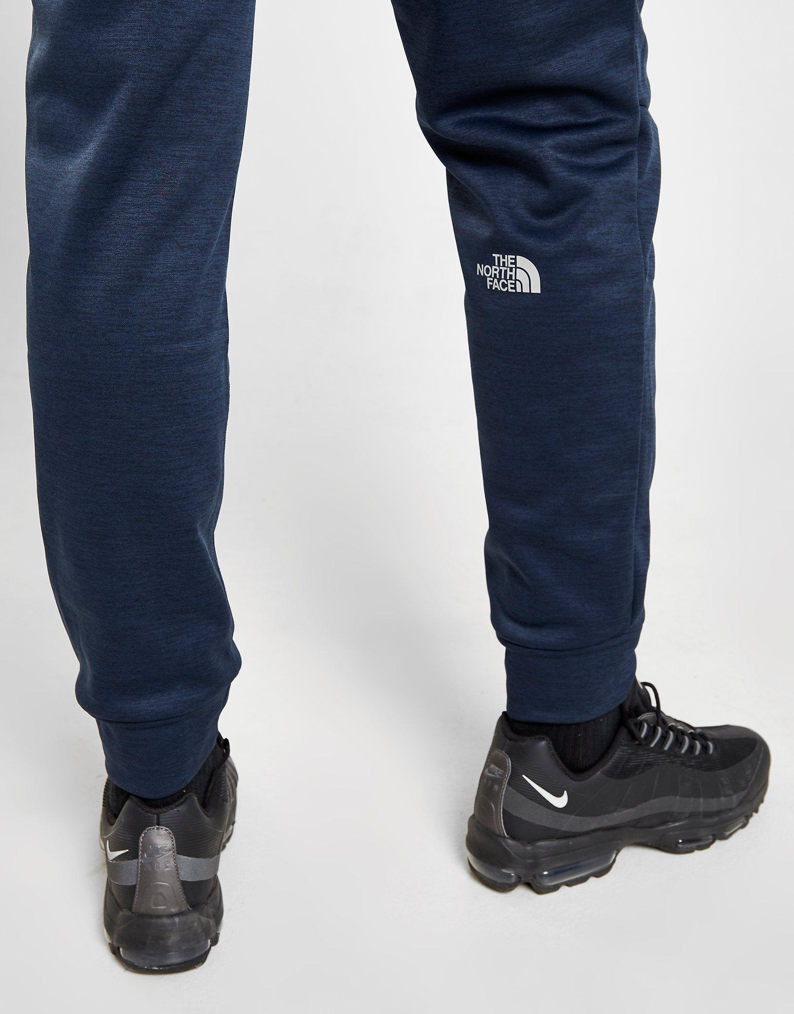 north face blue joggers