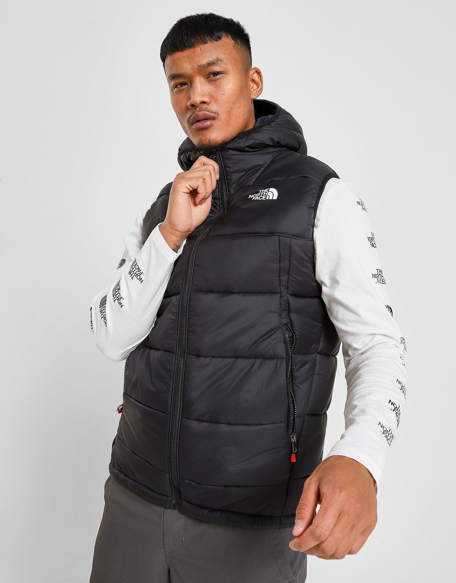 north face gilet black