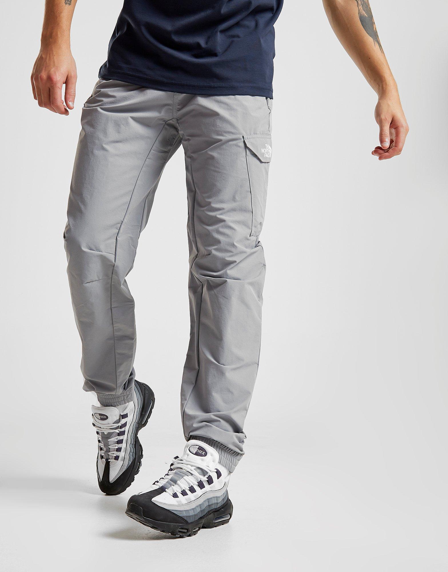 north face cargo pants grey