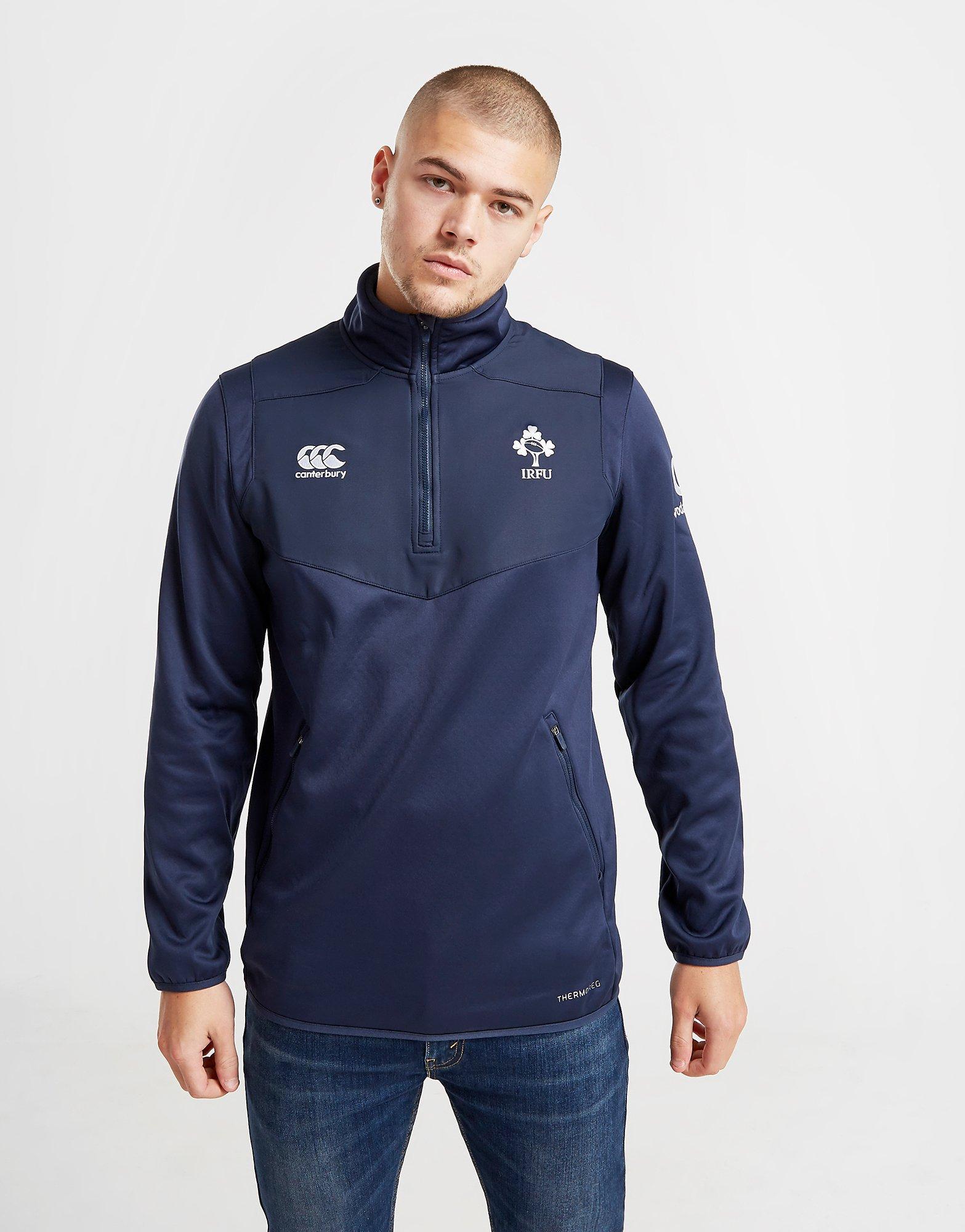 ireland rugby half zip