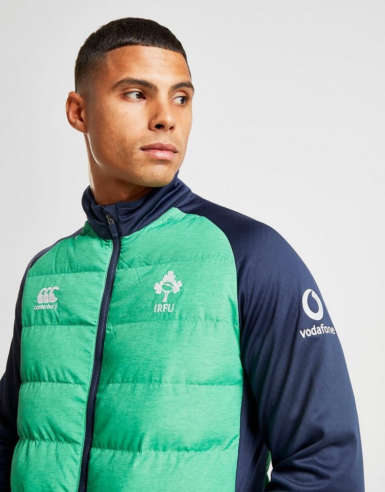 Buy Green Canterbury Ireland RFU Hybrid Jacket JD Sports JD Sports