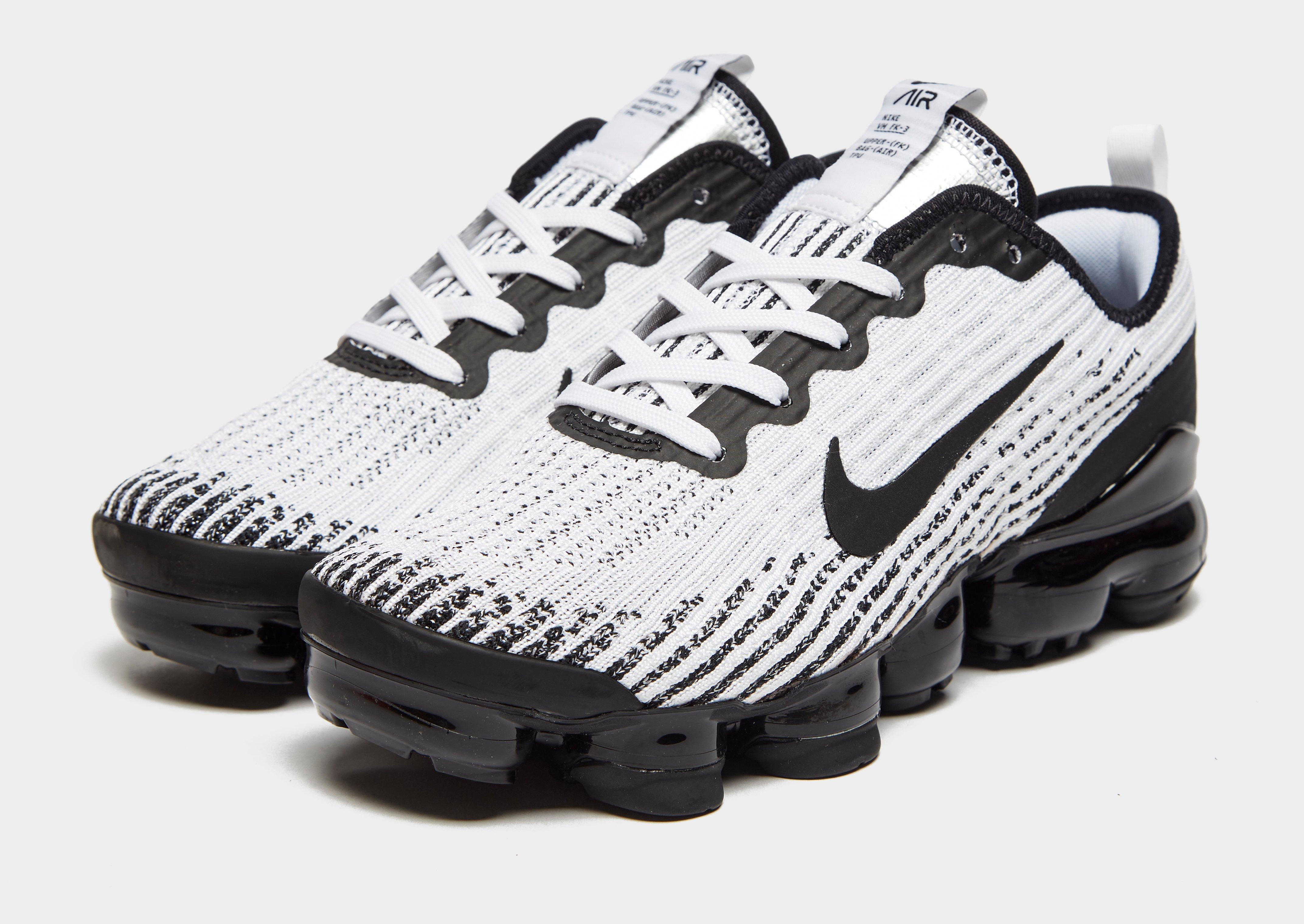 Nike Air VaporMax Flyknit 3.0 White Green Black Pinterest