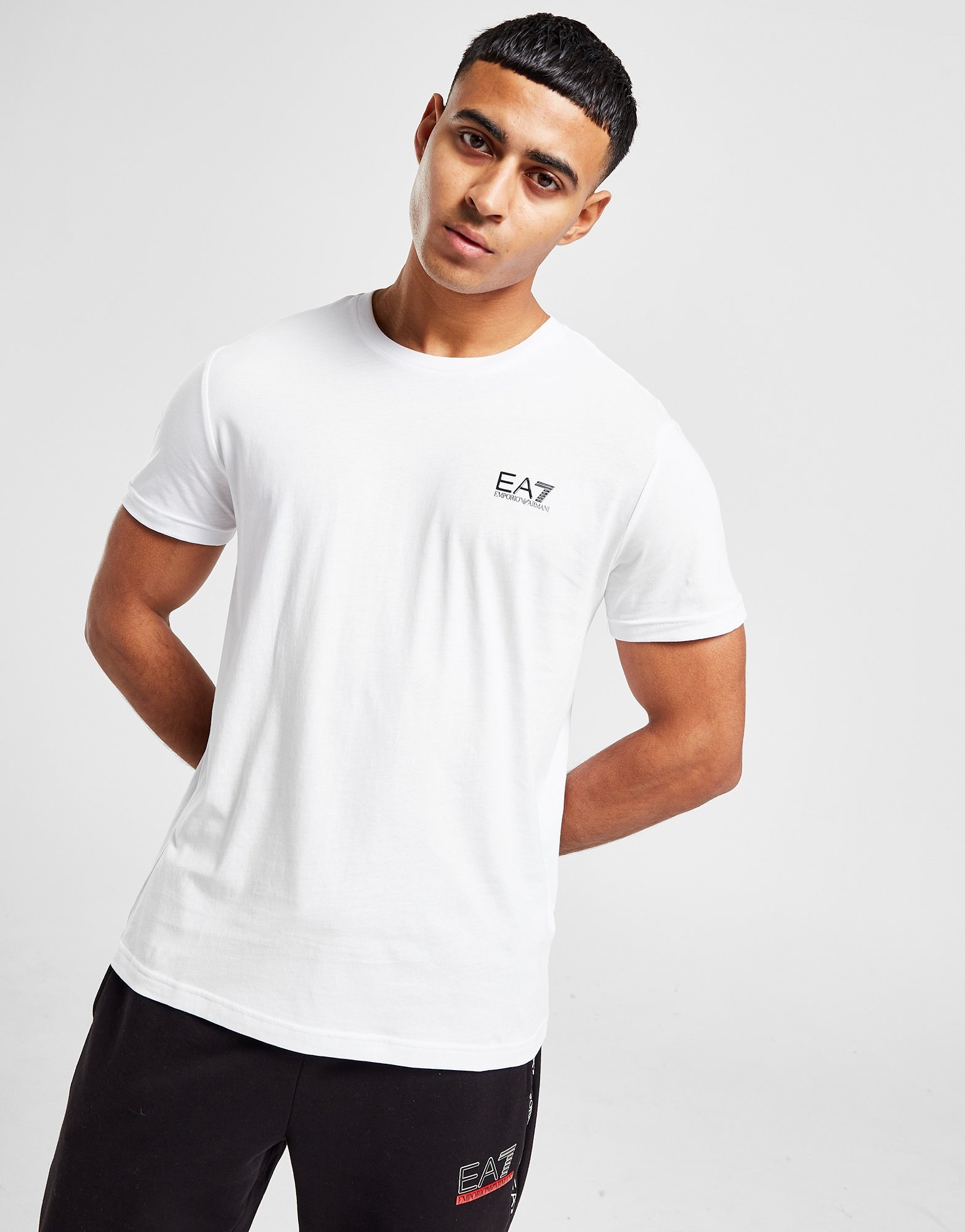 White Emporio Armani EA7 Core T-Shirt | JD Sports UK