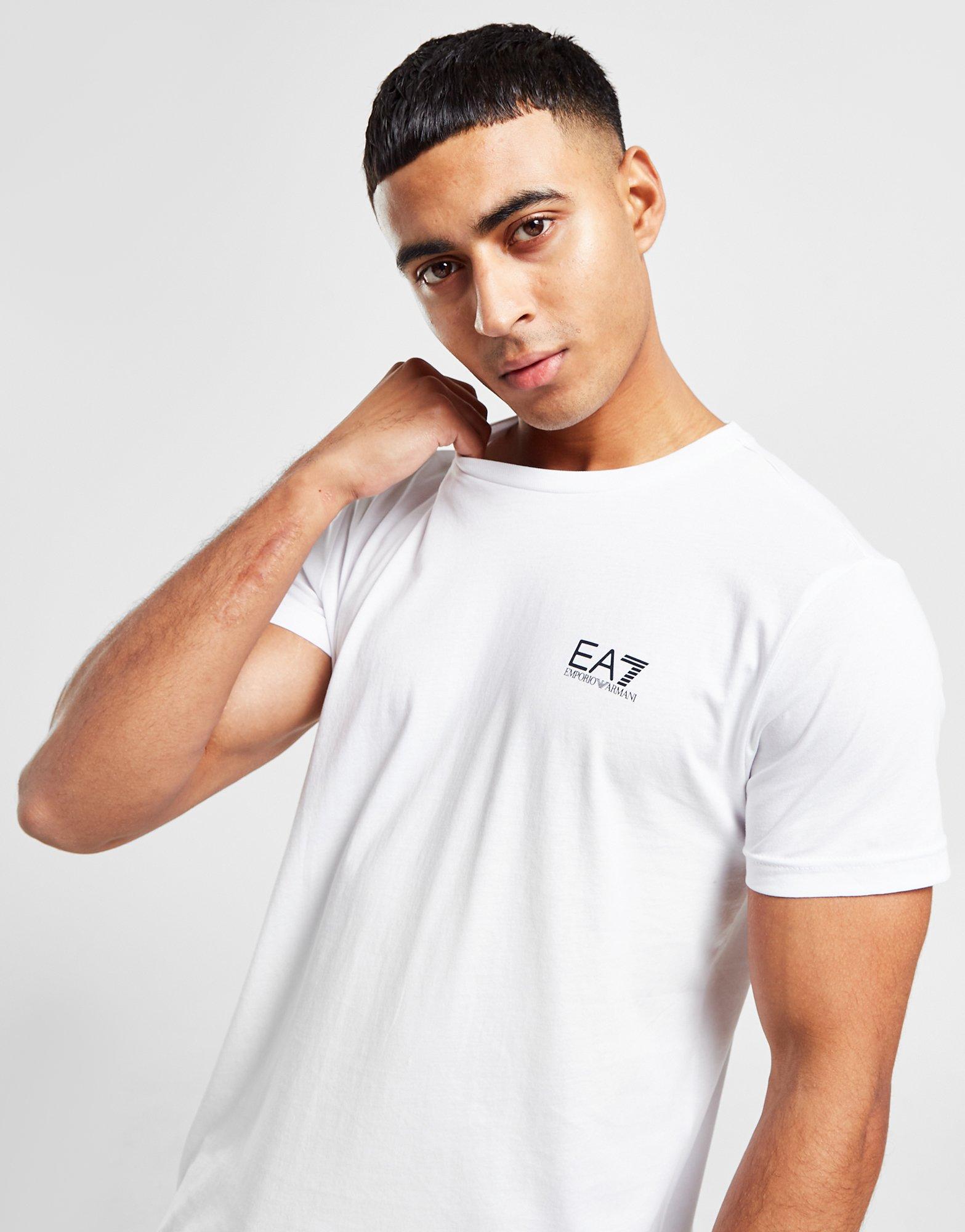 Emporio Armani EA7 T-Shirt Core em Branco