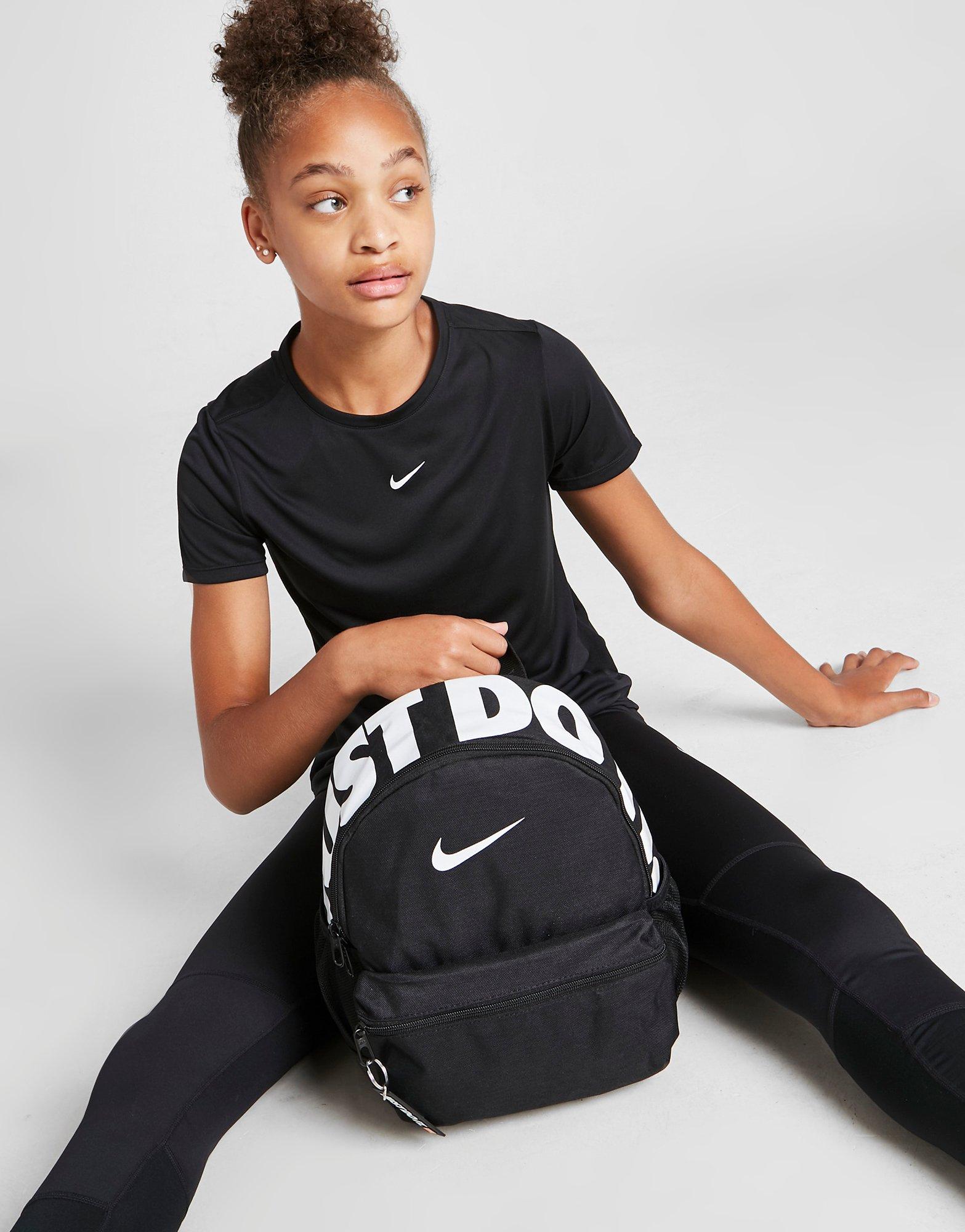 Black Nike Just Do It Mini Backpack 