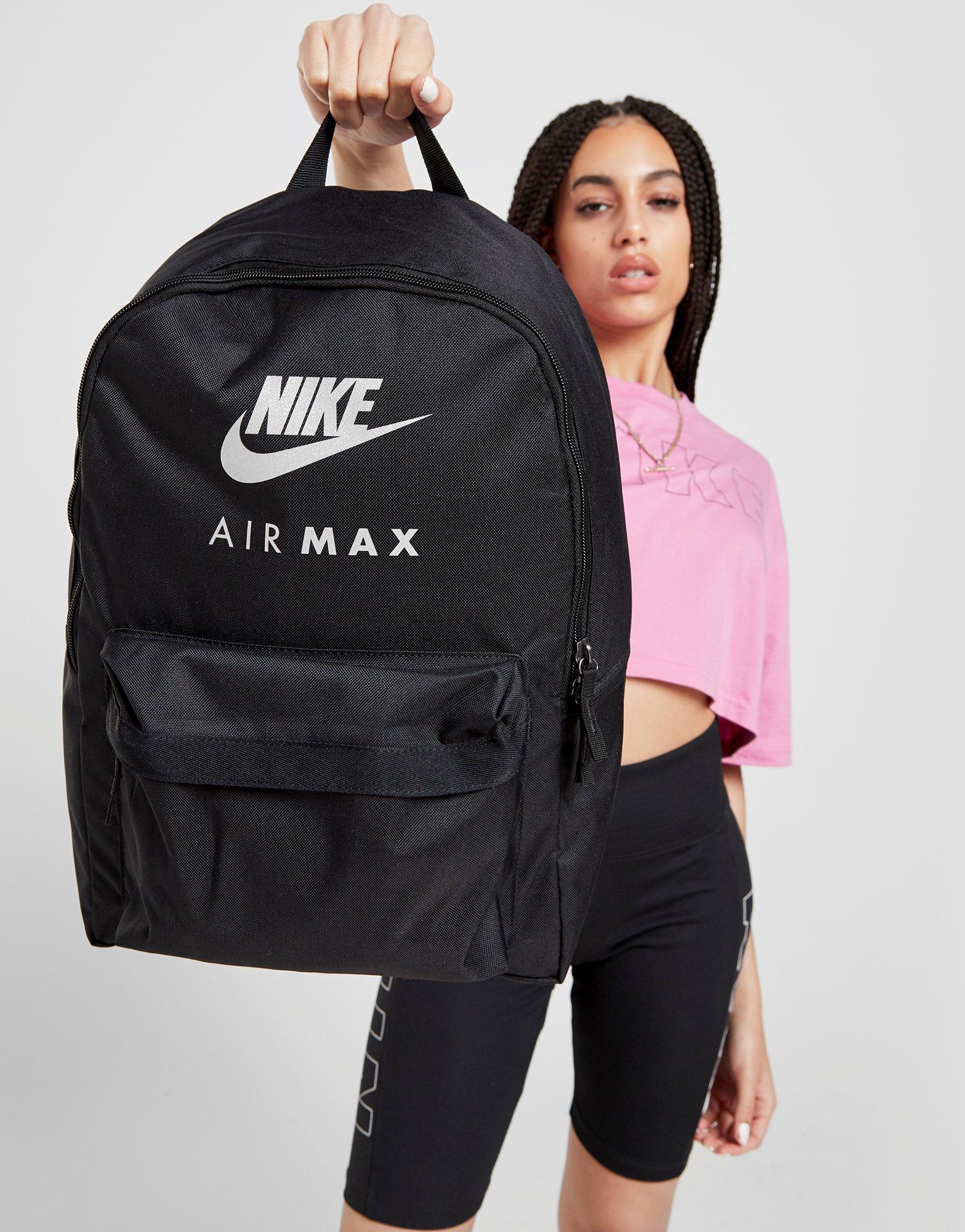 air max backpack black