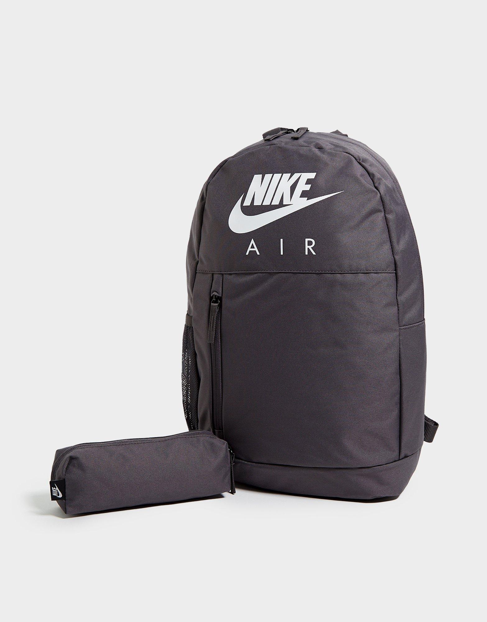 nike air backpack grey