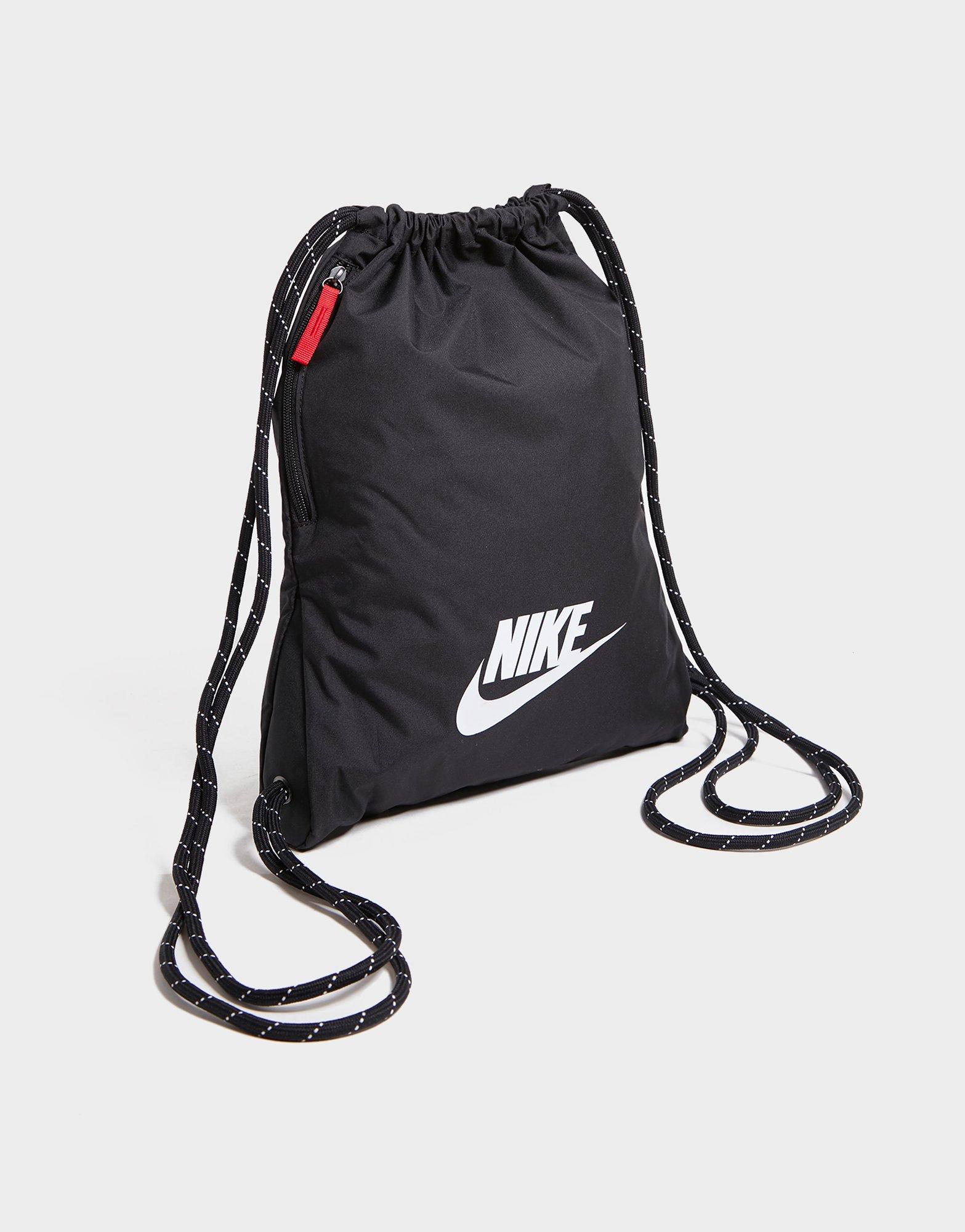Por qué no Están deprimidos Campaña Nike mochila saco Heritage 2.0 en Negro | JD Sports España