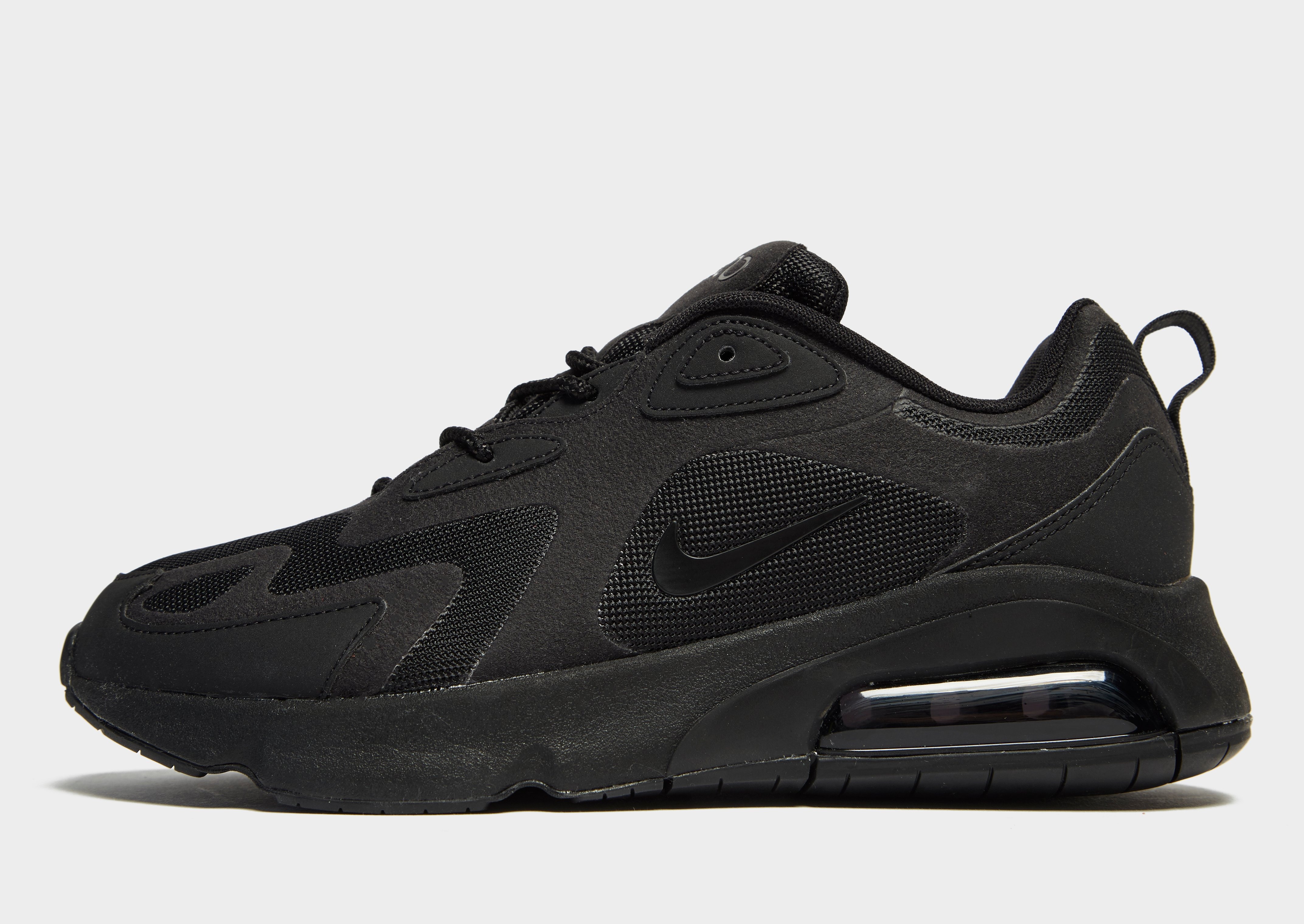 Buy Black Nike Air Max 200 | JD Sports | JD Sports Ireland