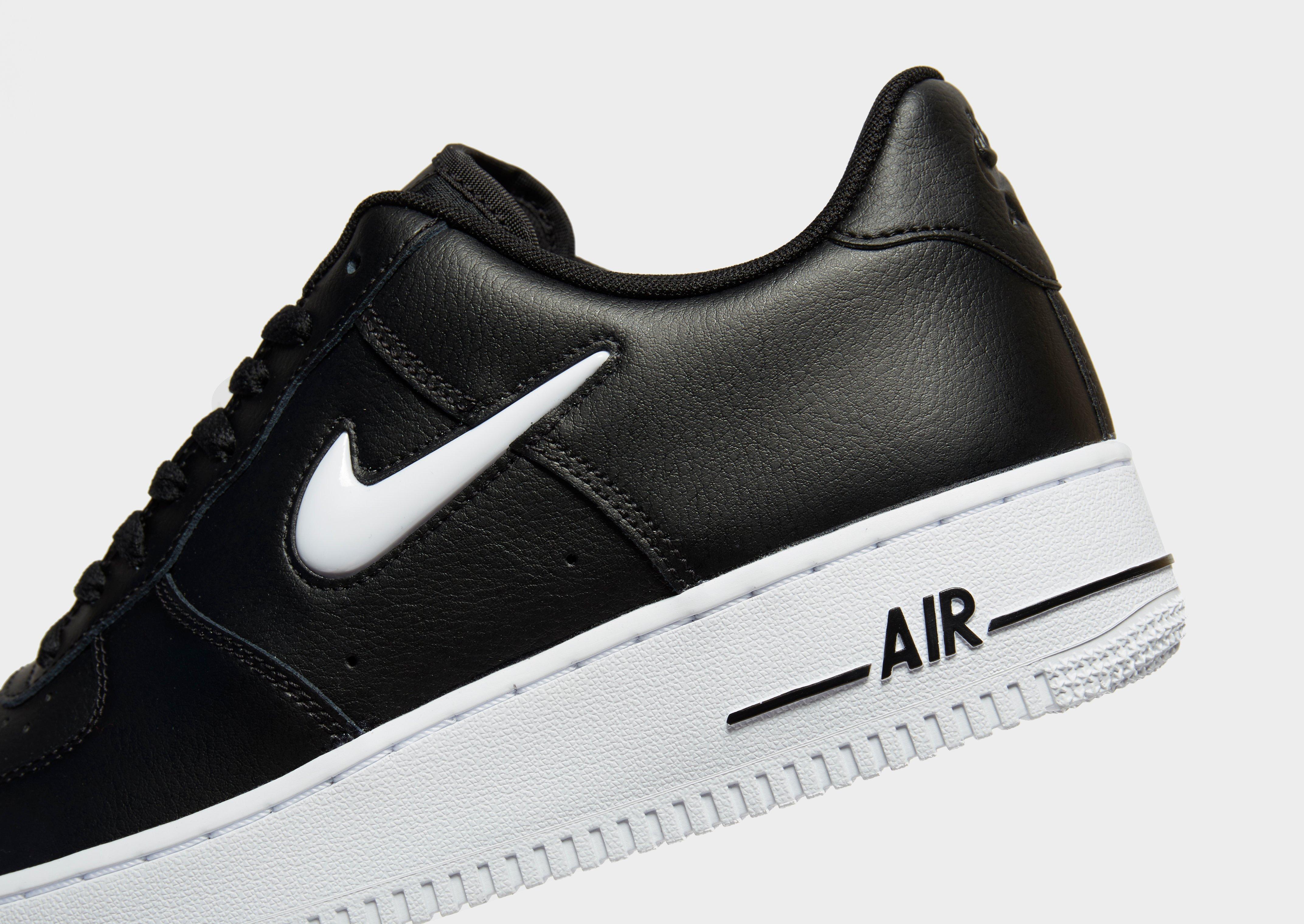 nike air force 1 essential jewel white and black