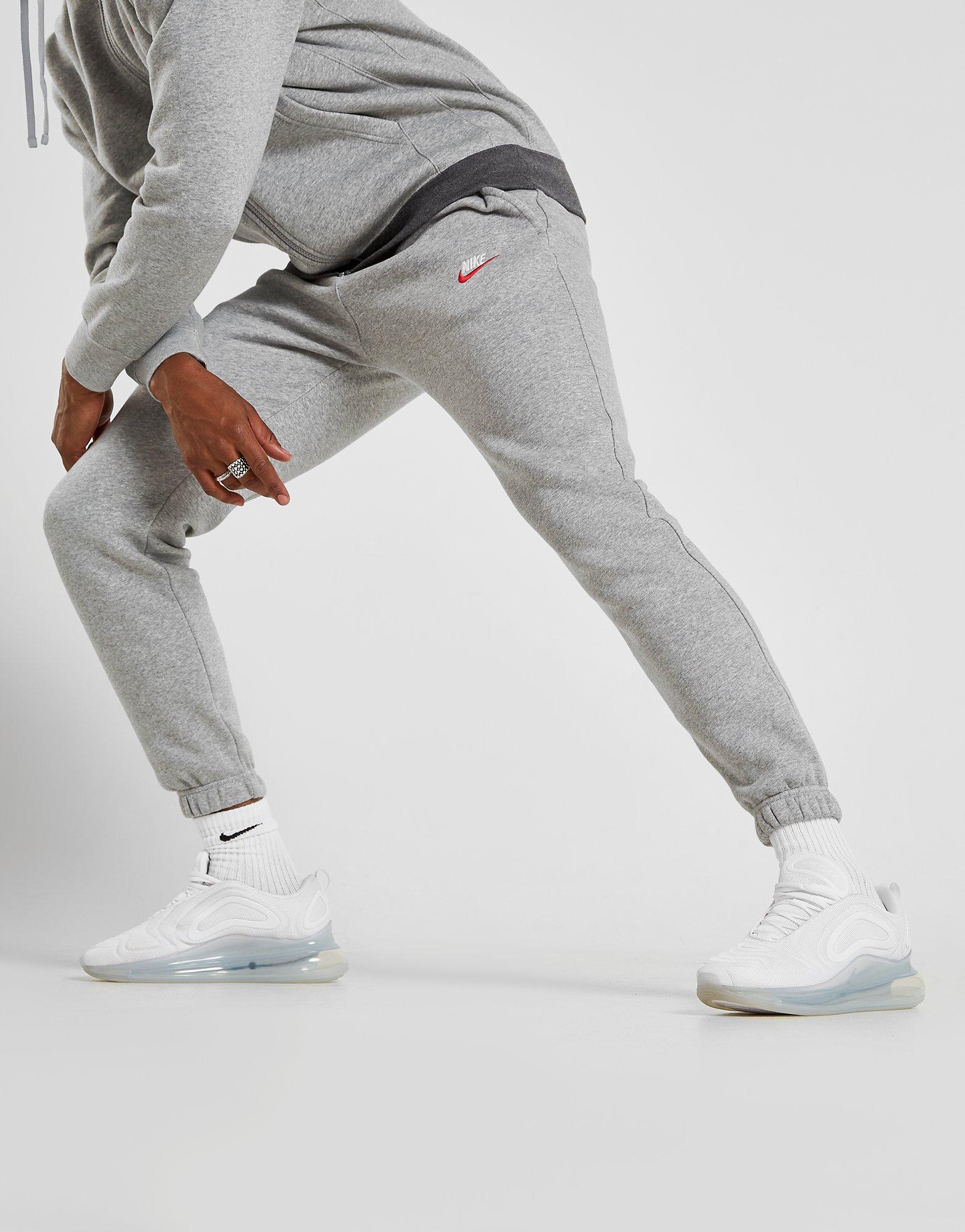 nike foundation grey joggers