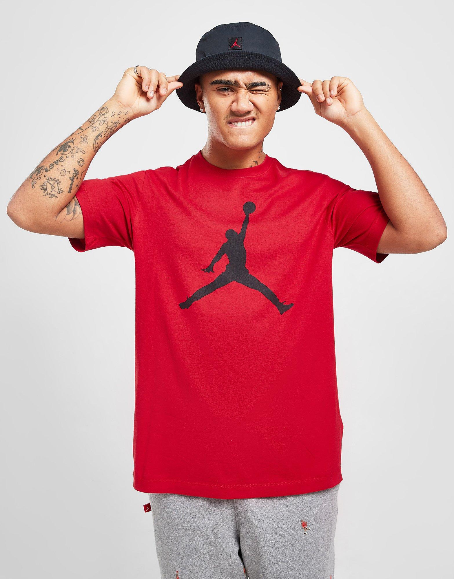 jordan t shirt red