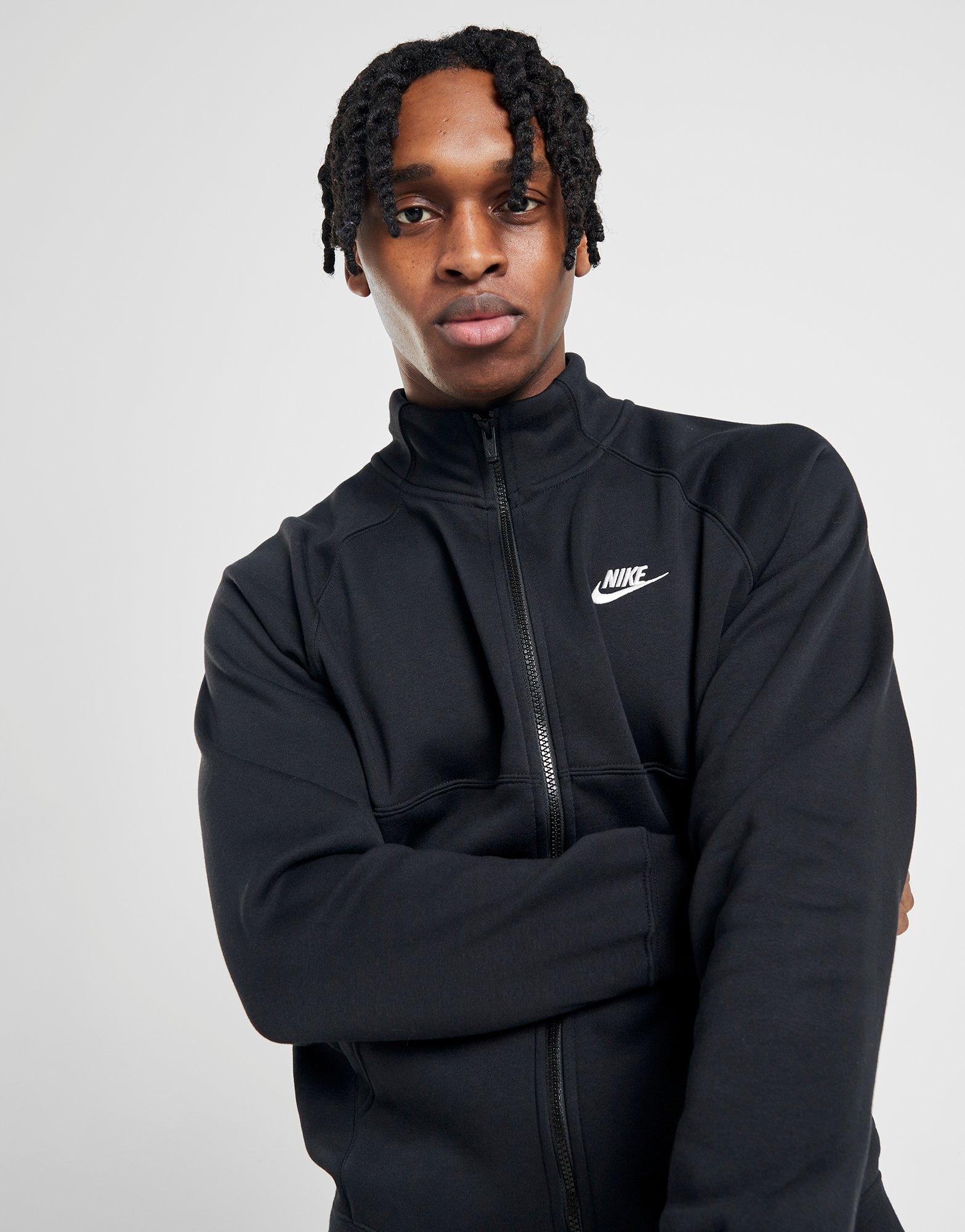 nike fleece tracksuit jd