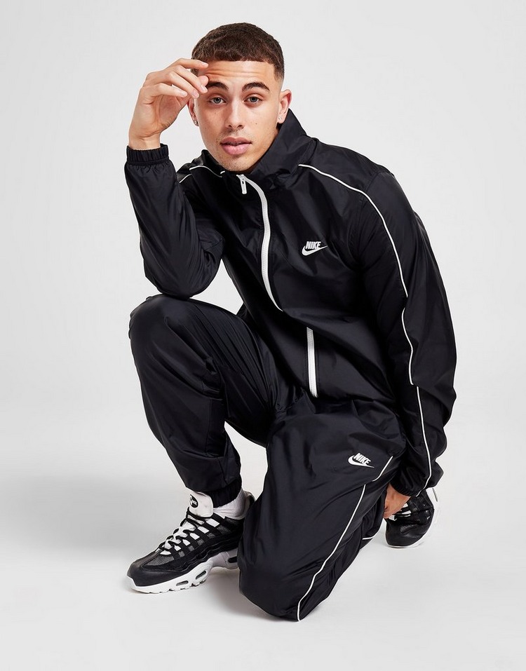 nike black volt tracksuit