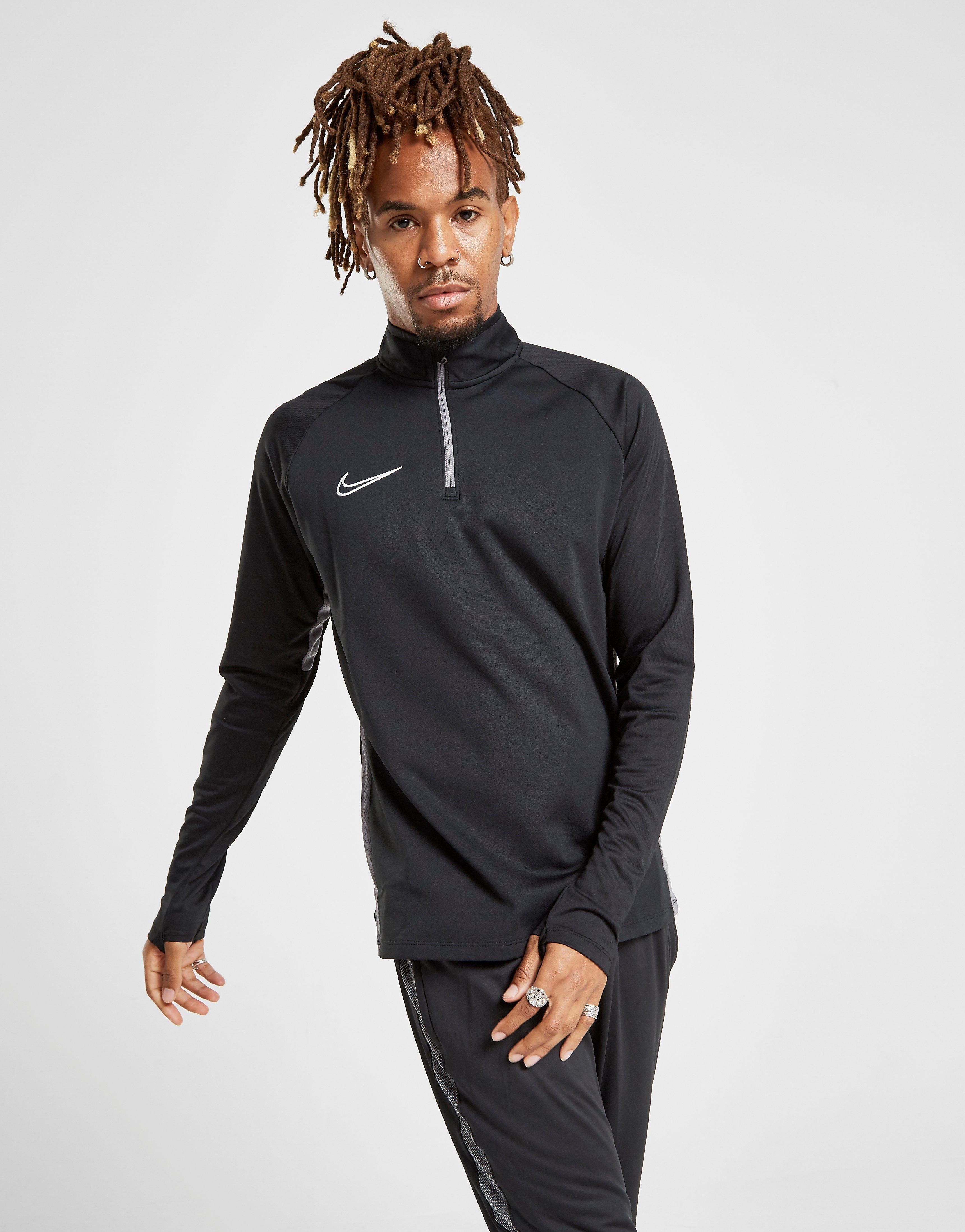 nike academy tracksuit half zip