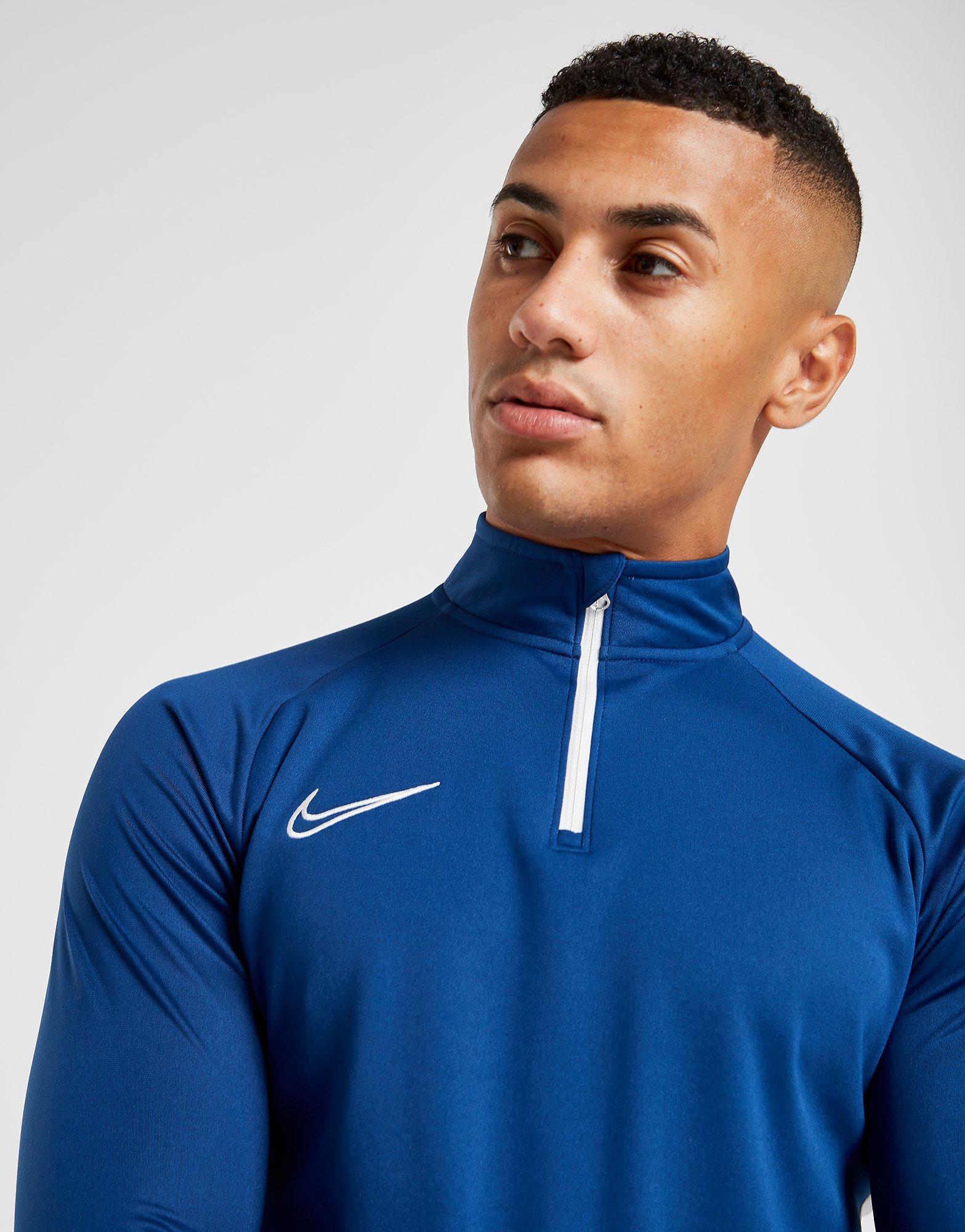 nike academy tracksuit half zip