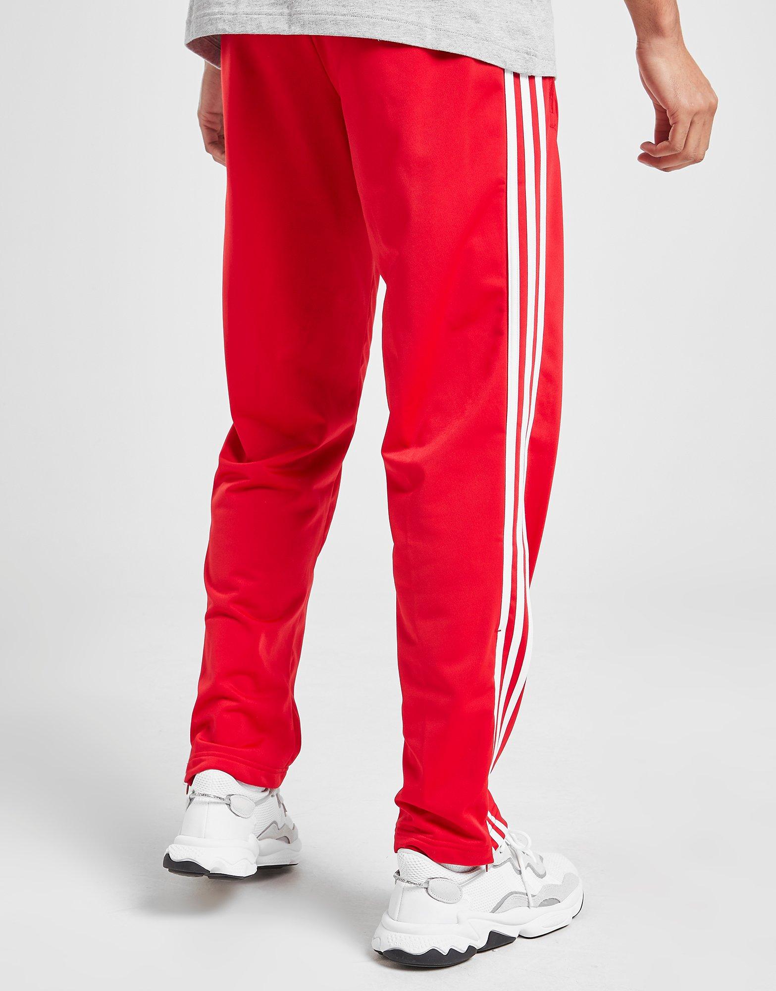 jogging rouge adidas