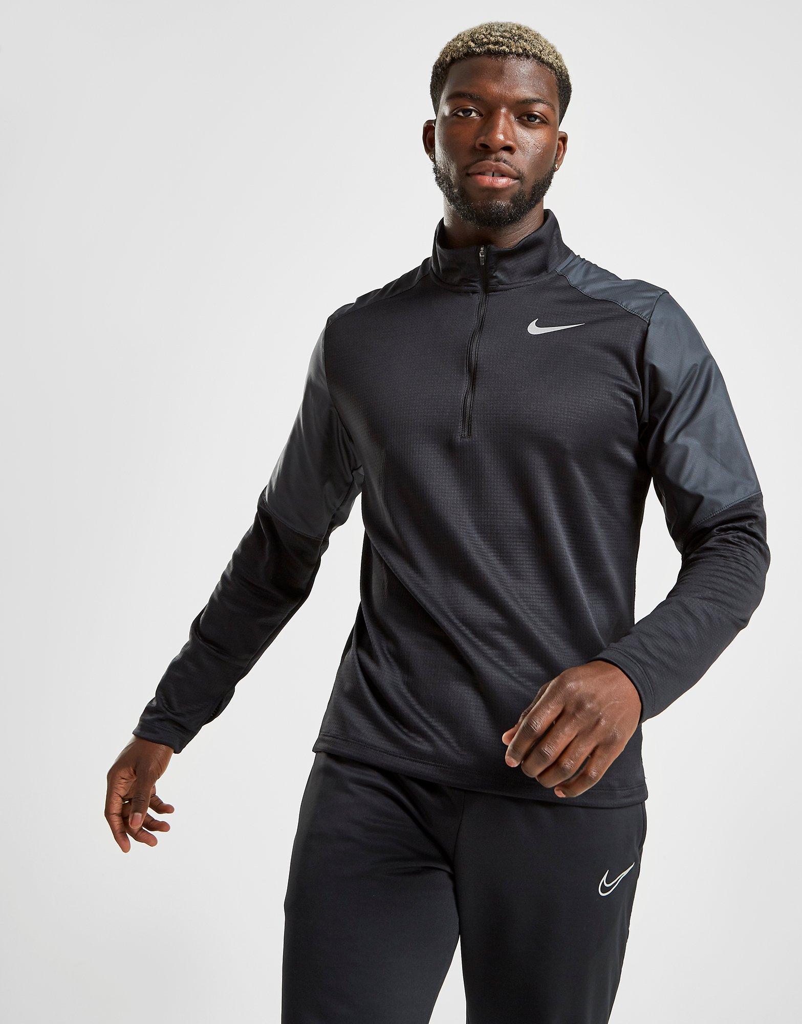 mens nike pacer half zip