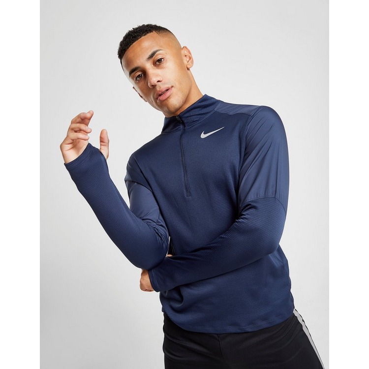 Buy Blue Nike Pacer Hybrid 1/2 Zip Track Top | JD Sports | JD Sports ...