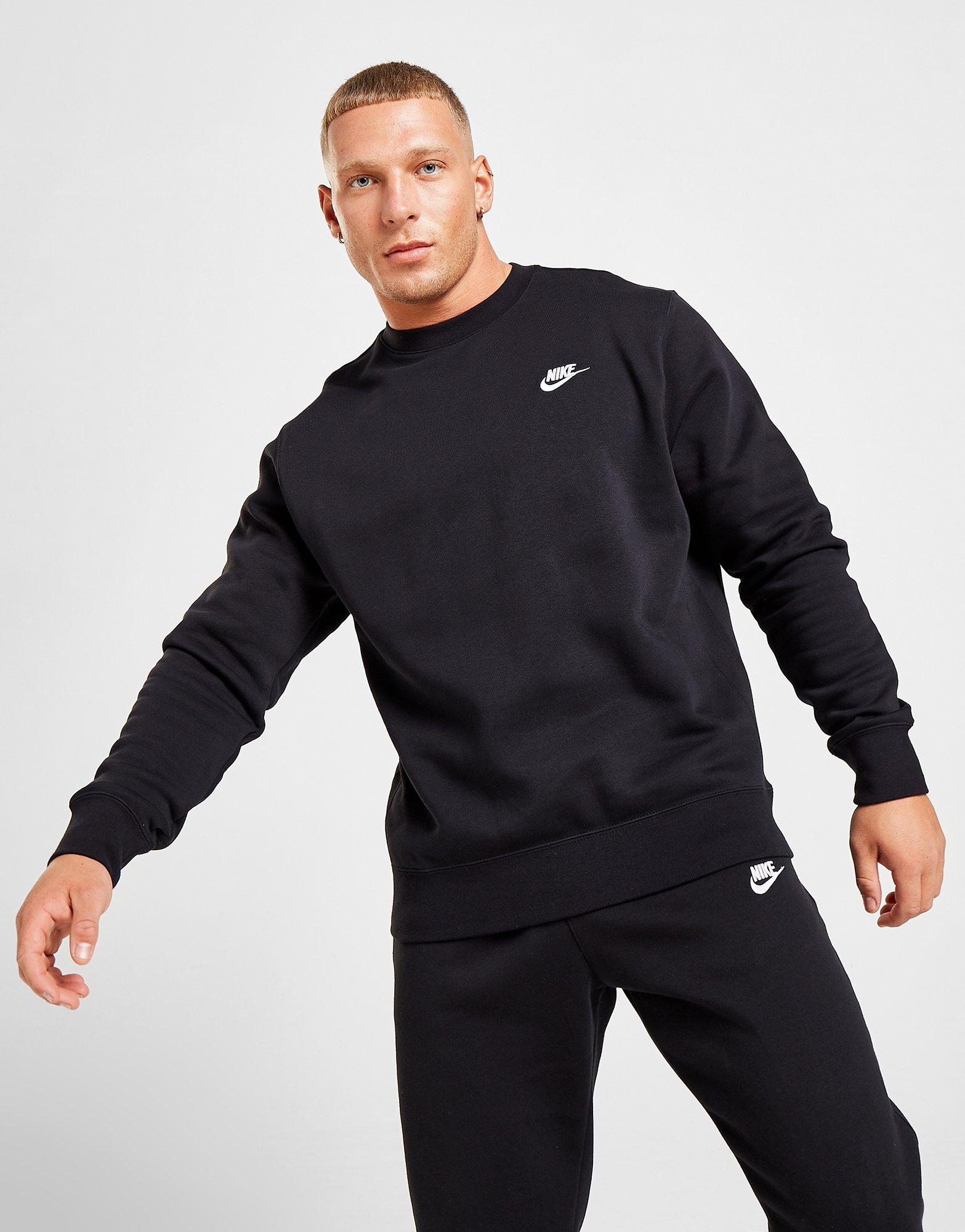 Black Nike Foundation Fleece Sweatshirt - JD Sports Global