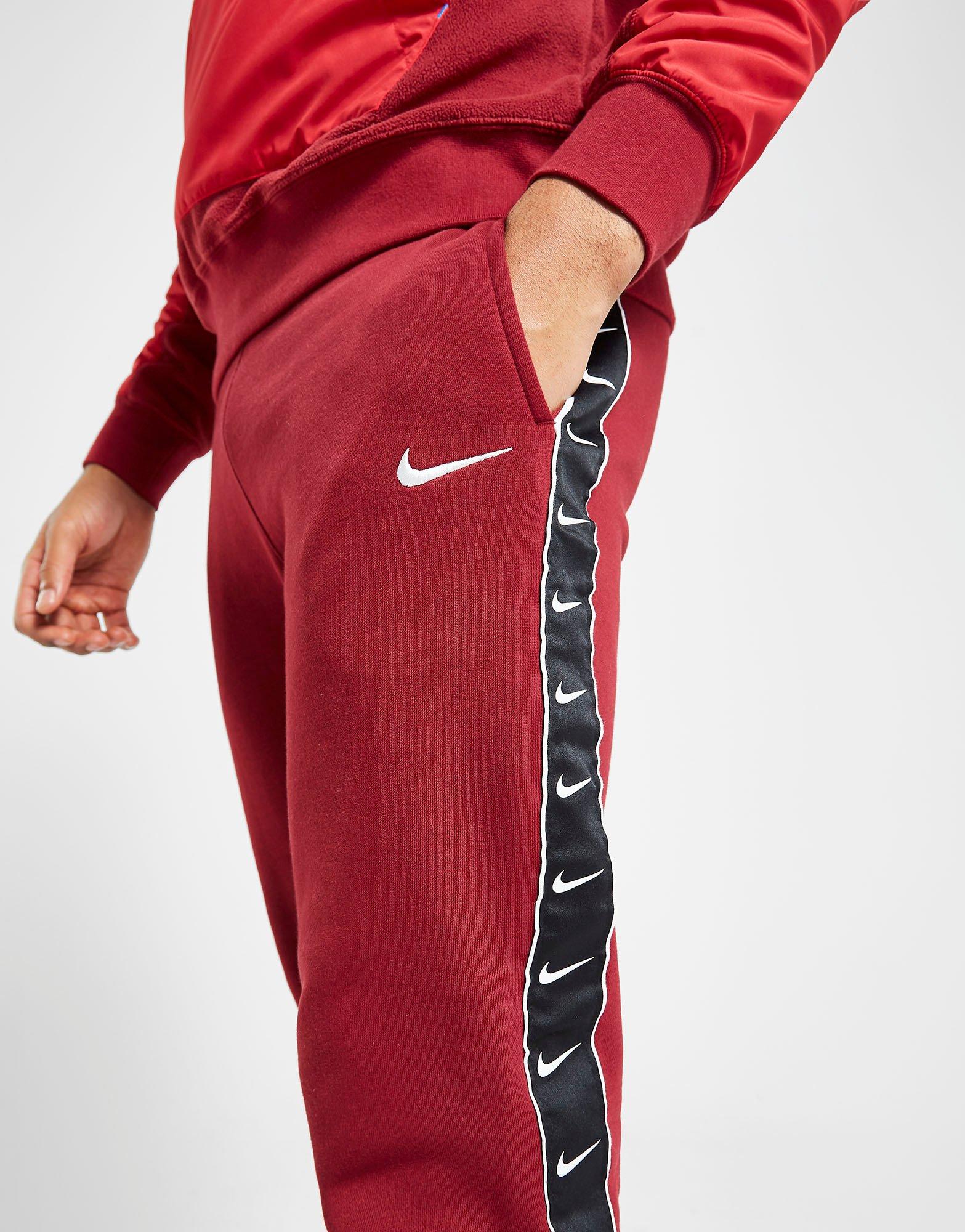 jordan fleece tape track pants