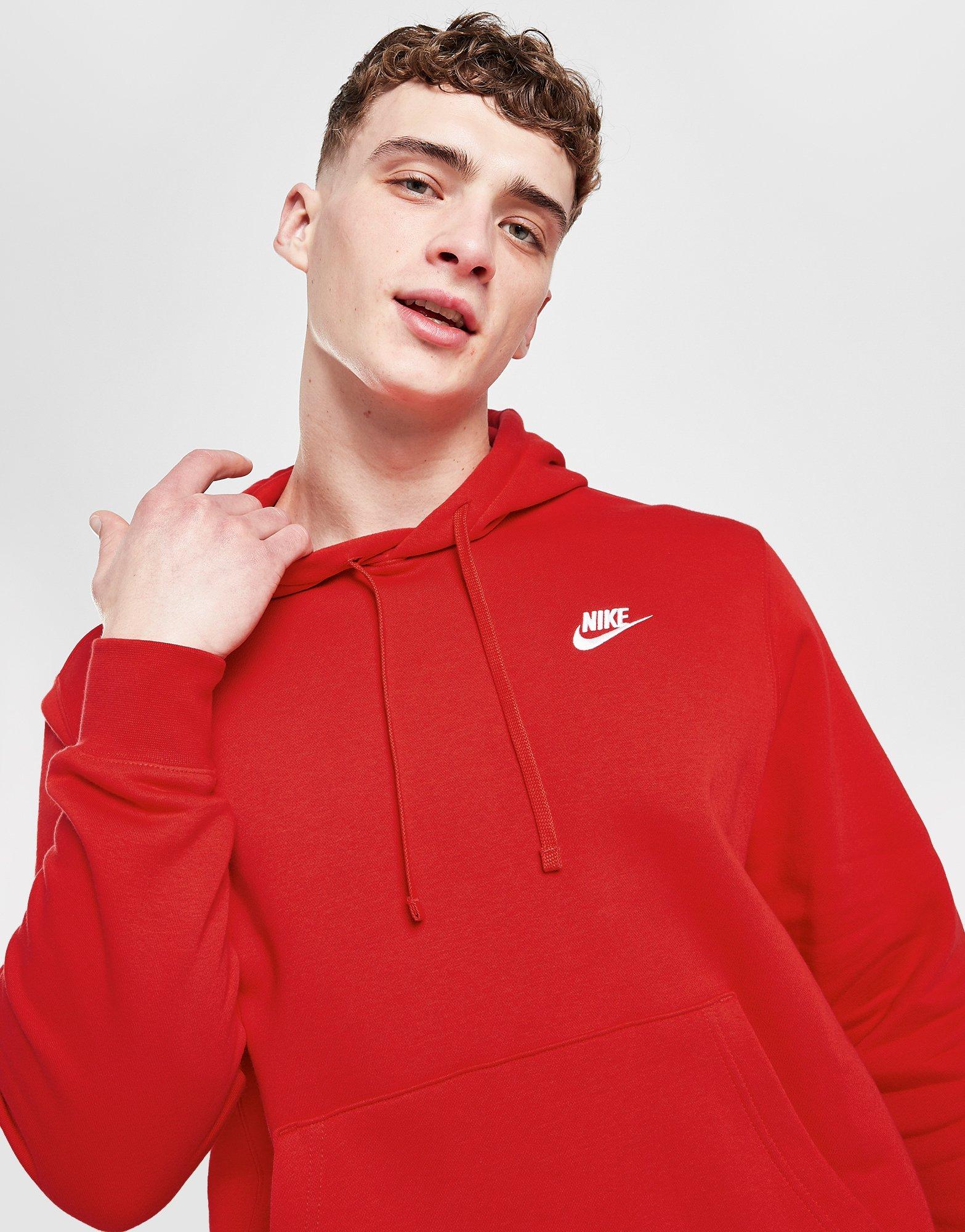 red jumper nike