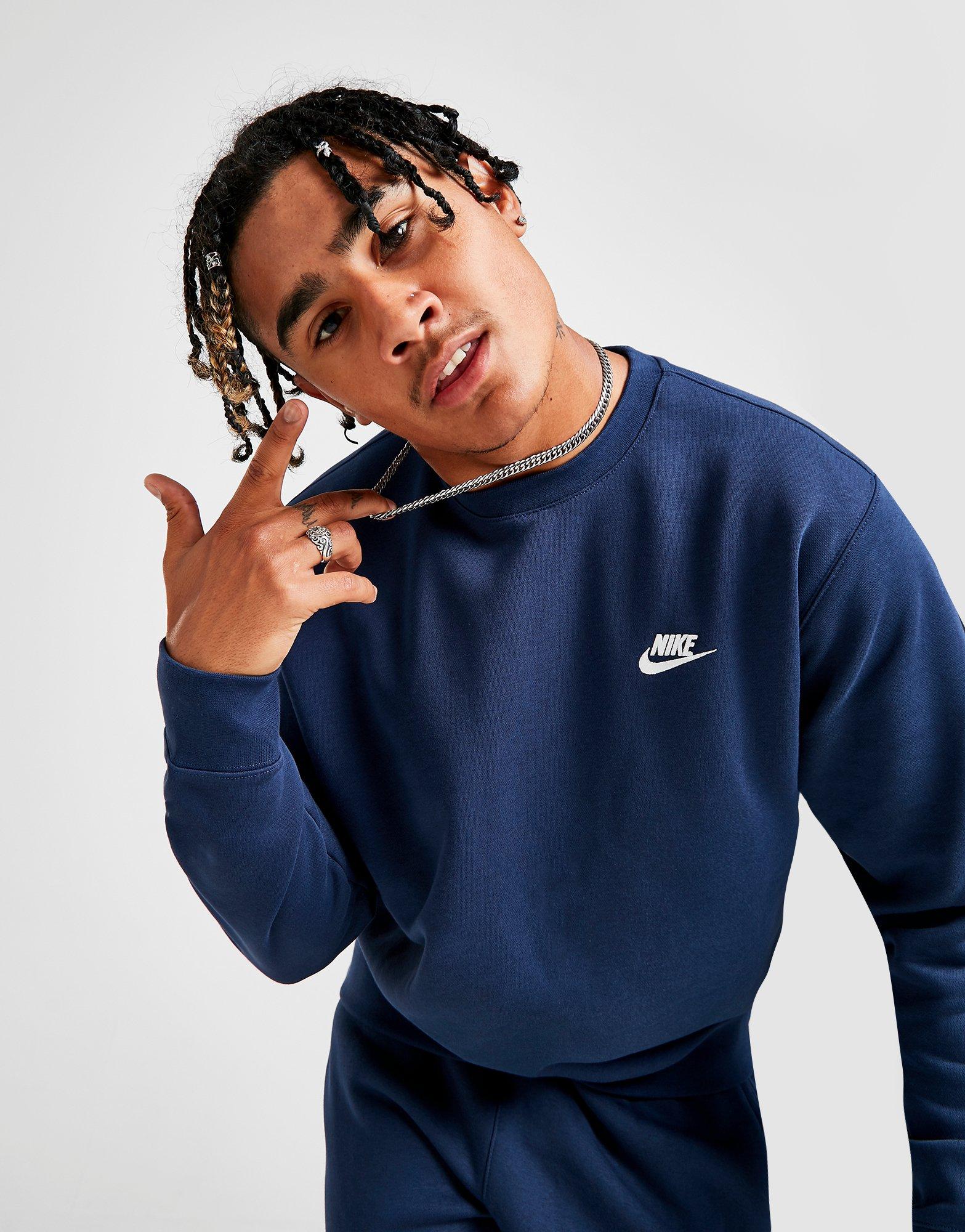 jd sports nike foundation crew sweatshirt