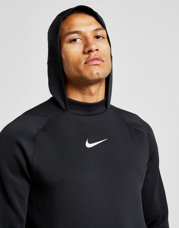 Nike Pro Men's Pullover Fleece Hoodie Nike Pro Men's Pullover Fleece Hoodie