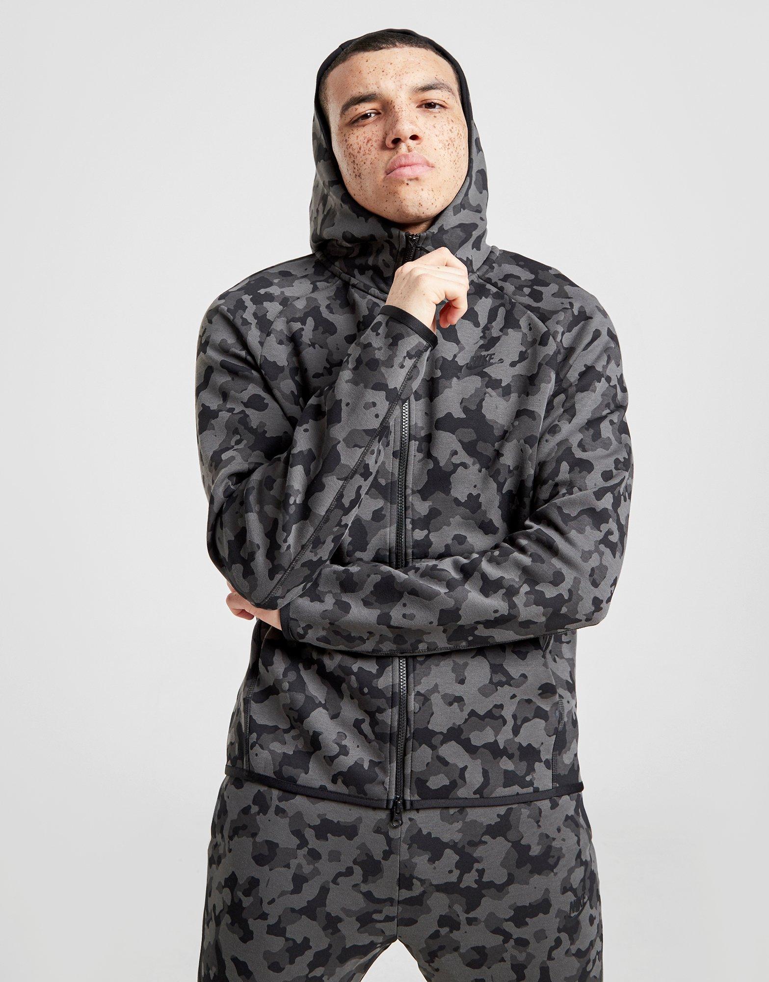 nike tech camo hoodie