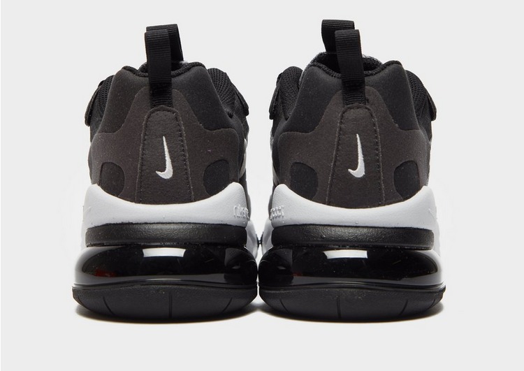 nike air max 270 react junior black and white