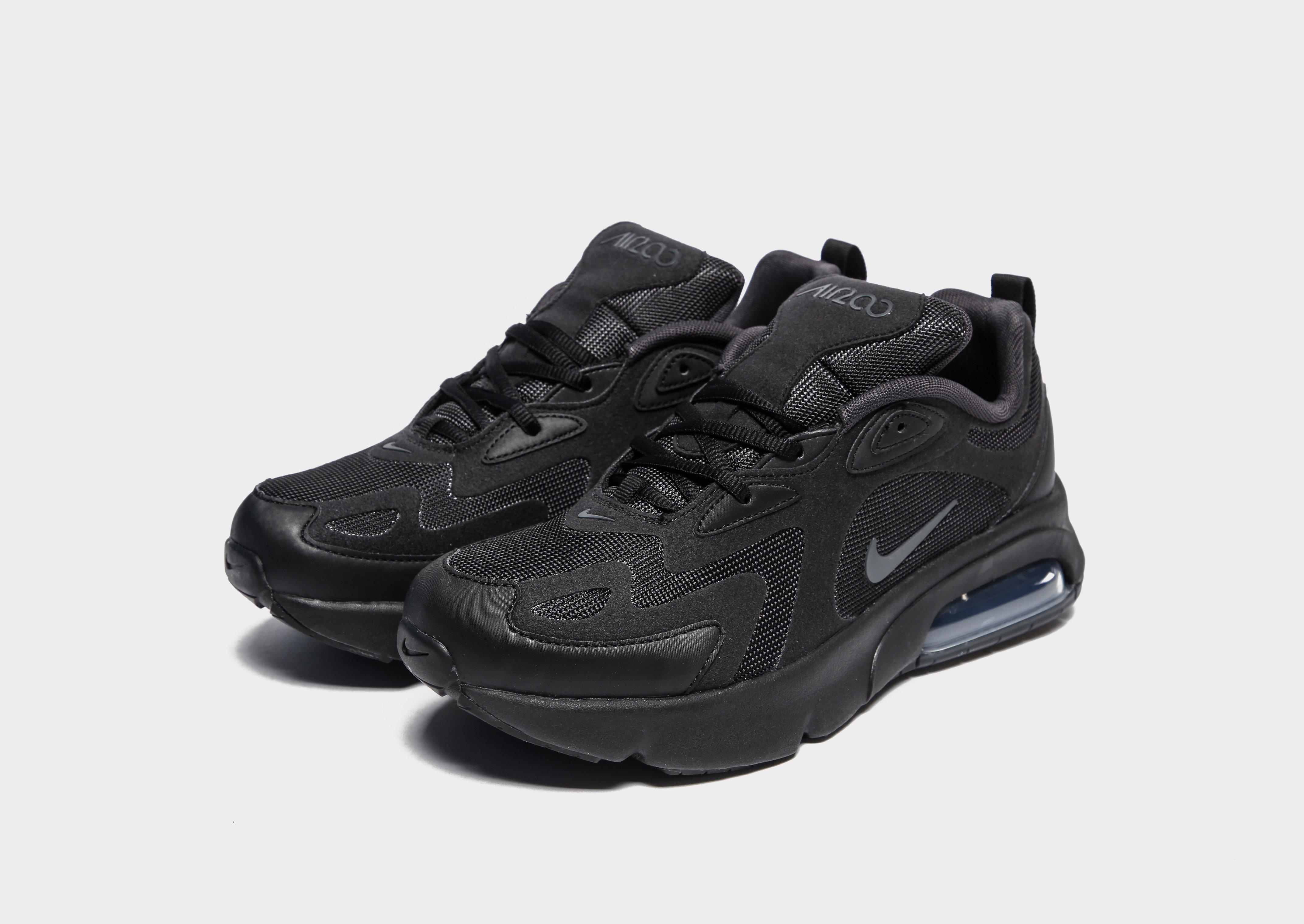 black junior nike air max